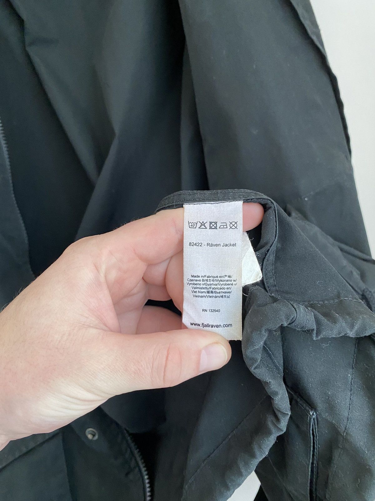 Fjallraven Fjällräven G-1000 Men's Räven Jacket Black Size US M / EU 48-50 / 2 - 7 Thumbnail