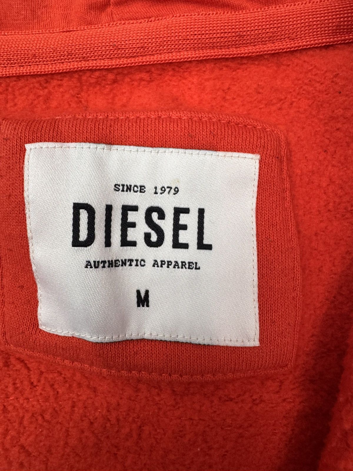 Diet Butcher Slim Skin Diesel Women Zip Hoodie Red Size M Size M / US 6-8 / IT 42-44 - 5 Thumbnail