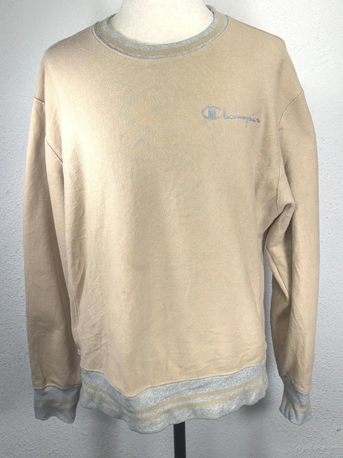 Champion Champion Men's L Brown Logo Reverse Weave Heavy Sweatshirt Size US L / EU 52-54 / 3 - 1 Thumbnail