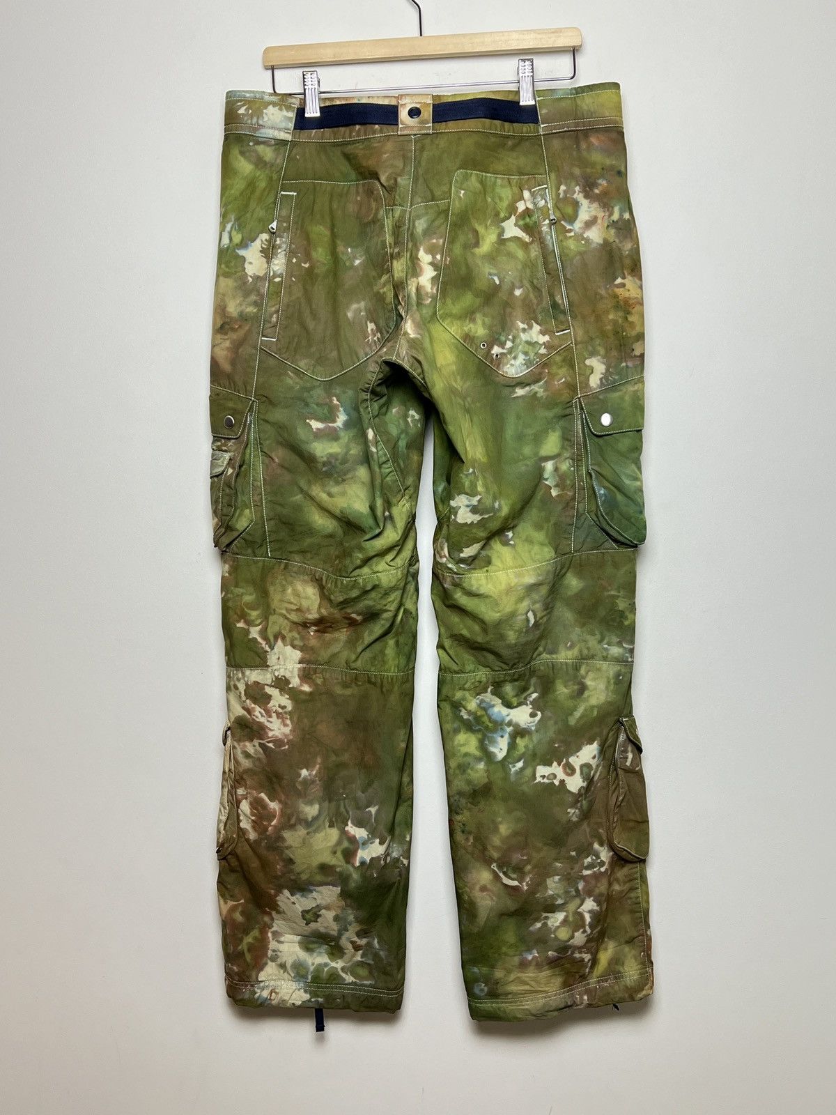 Polo Ralph Lauren ralph lauren tie dye cargo camo multipocket army pants Size US 33 - 16 Thumbnail
