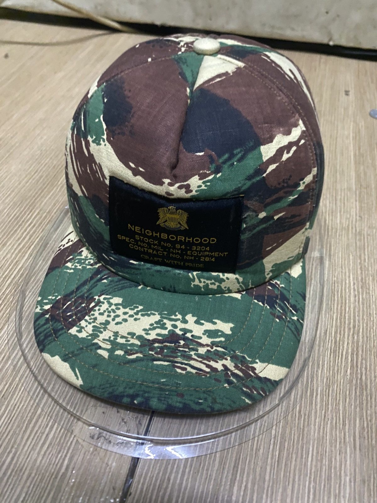 Neighborhood Neighborhood NH Military Camo Patch Cap Trucker Size ONE SIZE - 2 Thumbnail