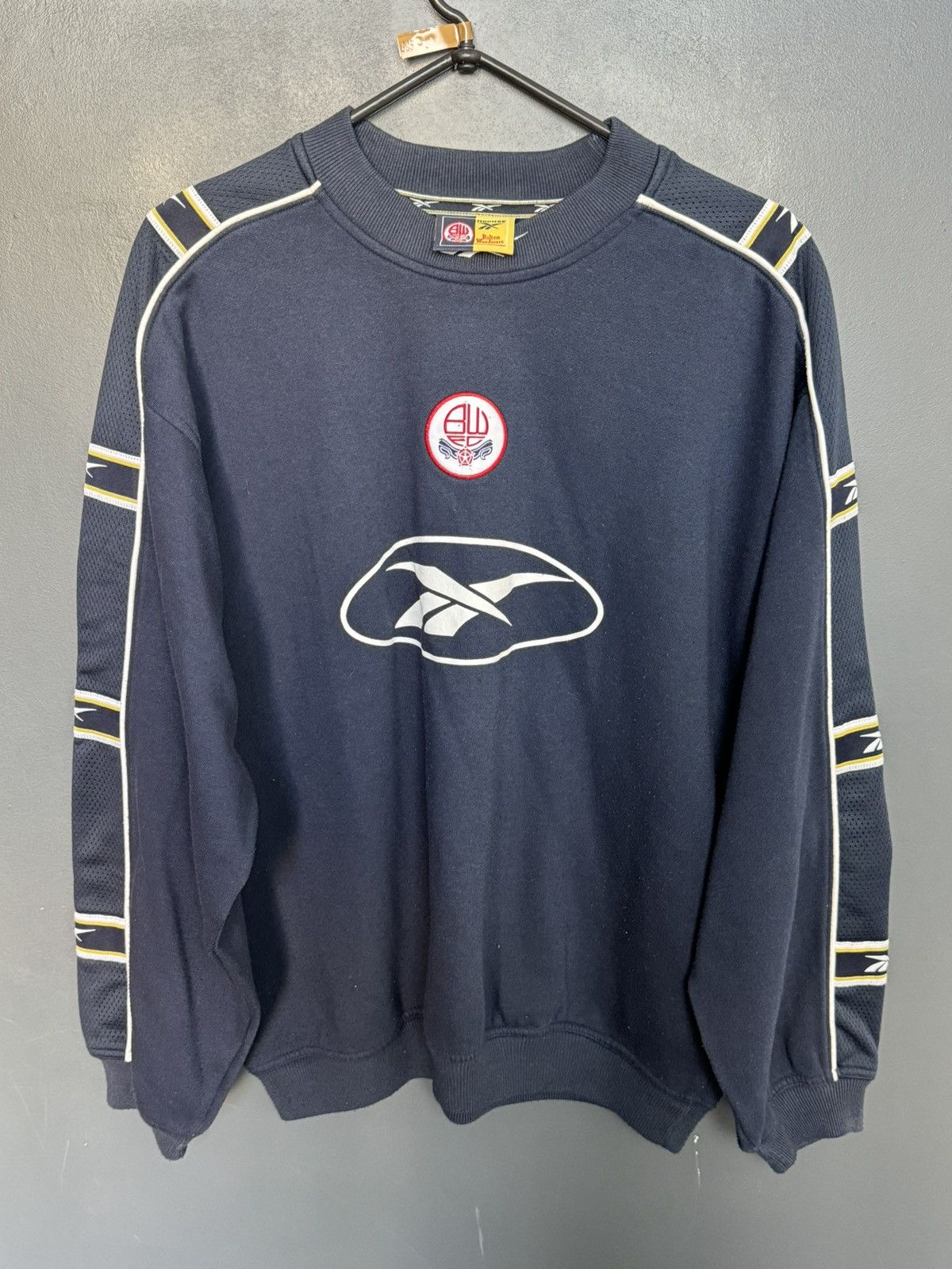 Reebok Bolton Training Football Sweatshirt Size US S / EU 44-46 / 1 - 1 Thumbnail