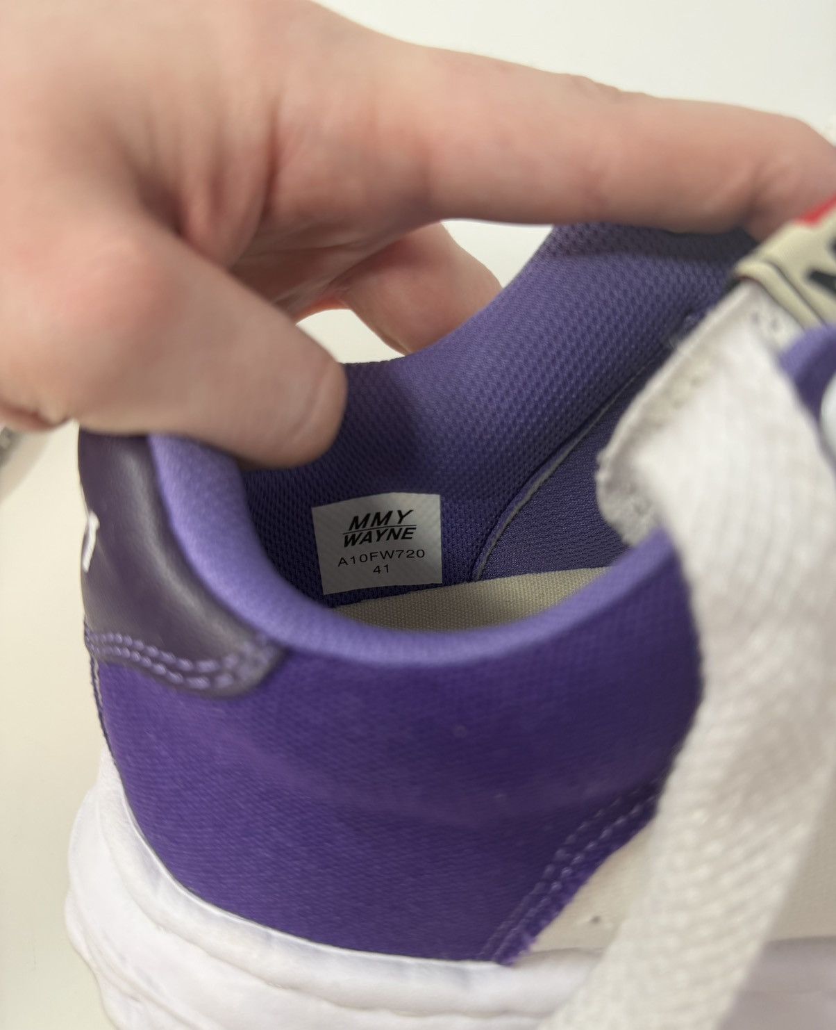 Maison MIHARA YASUHIRO Maison Mihara Yasuhiro Wayne OG Sole Sneaker Purple/White Size US 8 / EU 41 - 8 Thumbnail