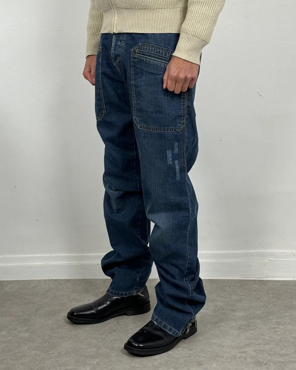 Dolce & Gabbana FW06 Dolce & Gabbana Blue Flat Pockets Jeans Size US 33 - 2 Thumbnail
