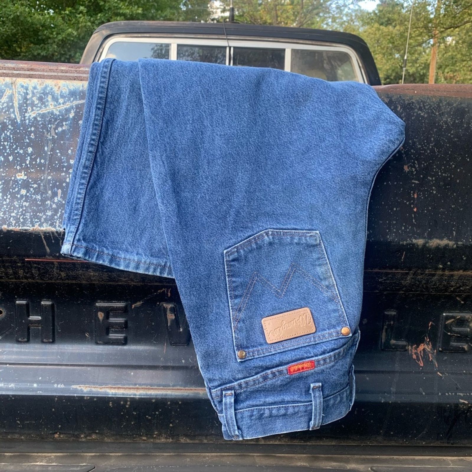 Retro Wrangler WOMENS high rise wedgie mom jeans 13/14x34