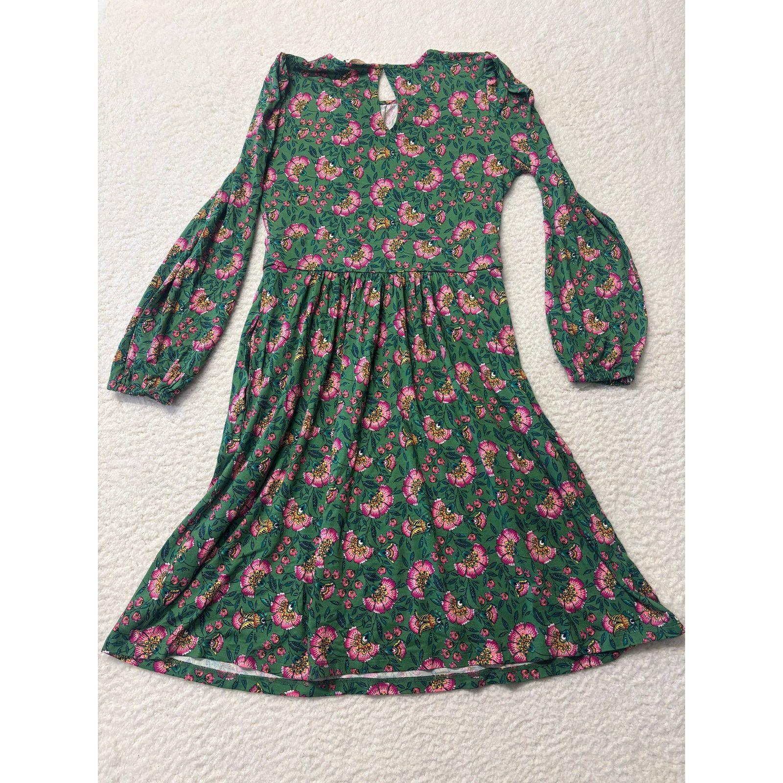 Boden NWT* Boden Alexandra Blouson Jersey Dress Size 6P Size M / US 6-8 / IT 42-44 - 8 Thumbnail