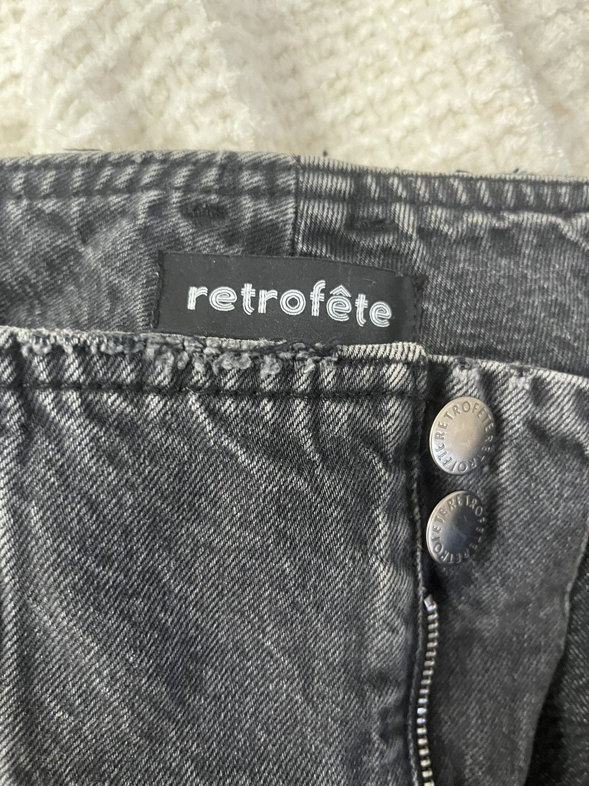Retrofete High Waisted Retrfête Denim Jeans Size 26" / US 2 / IT 38 - 4 Thumbnail