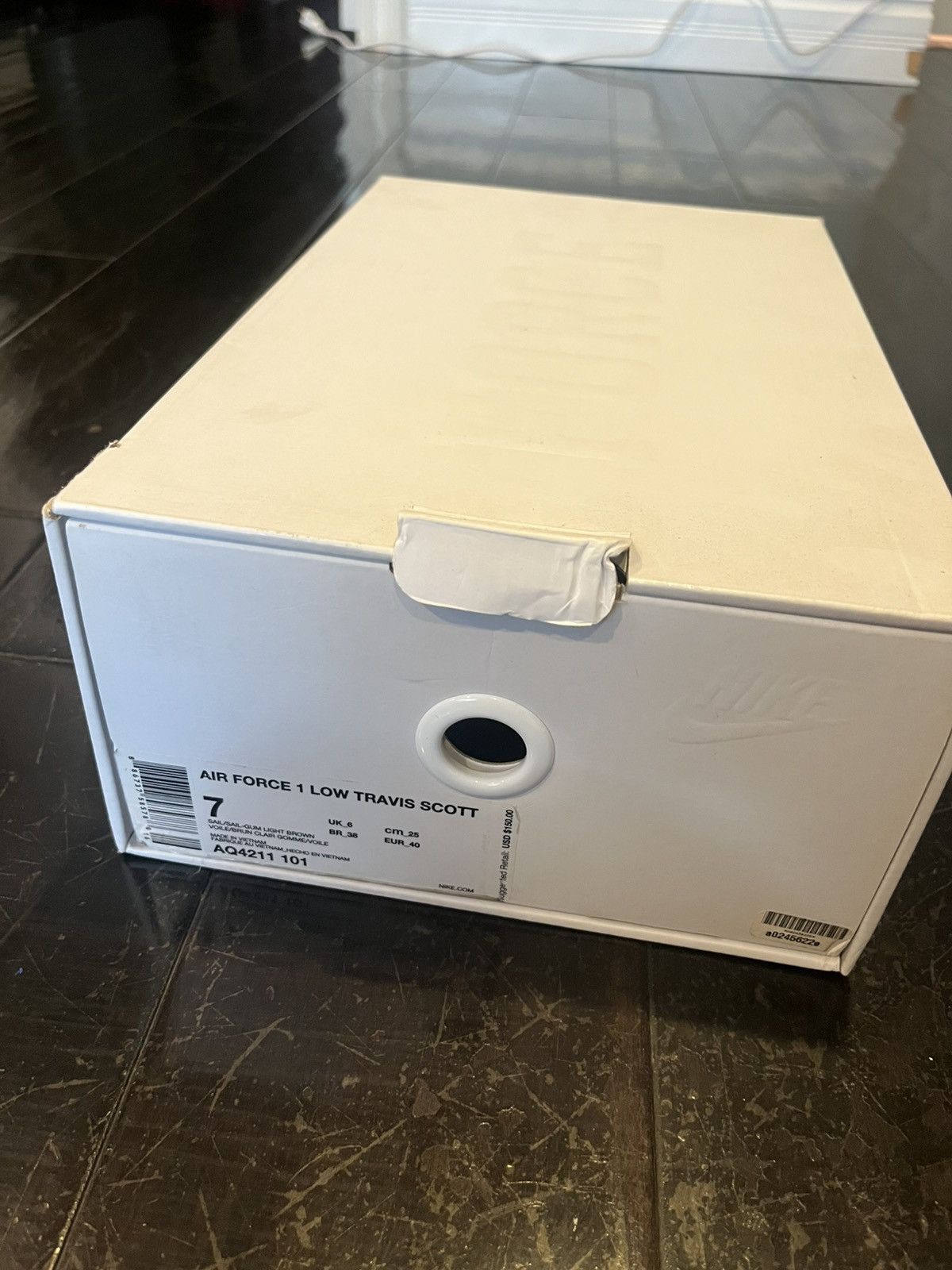 Nike Travis Scott Cactus Jack AF1 Size US 7 / EU 40 - 8 Thumbnail