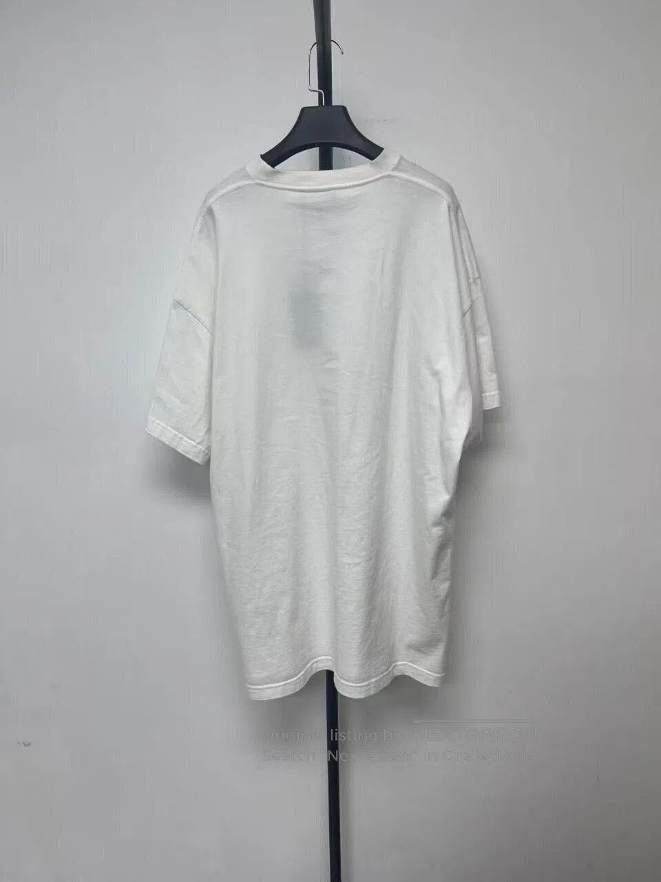 Balenciaga balenciaga embroidered logo short sleeve t. Size US M / EU 48-50 / 2 - 2 Thumbnail