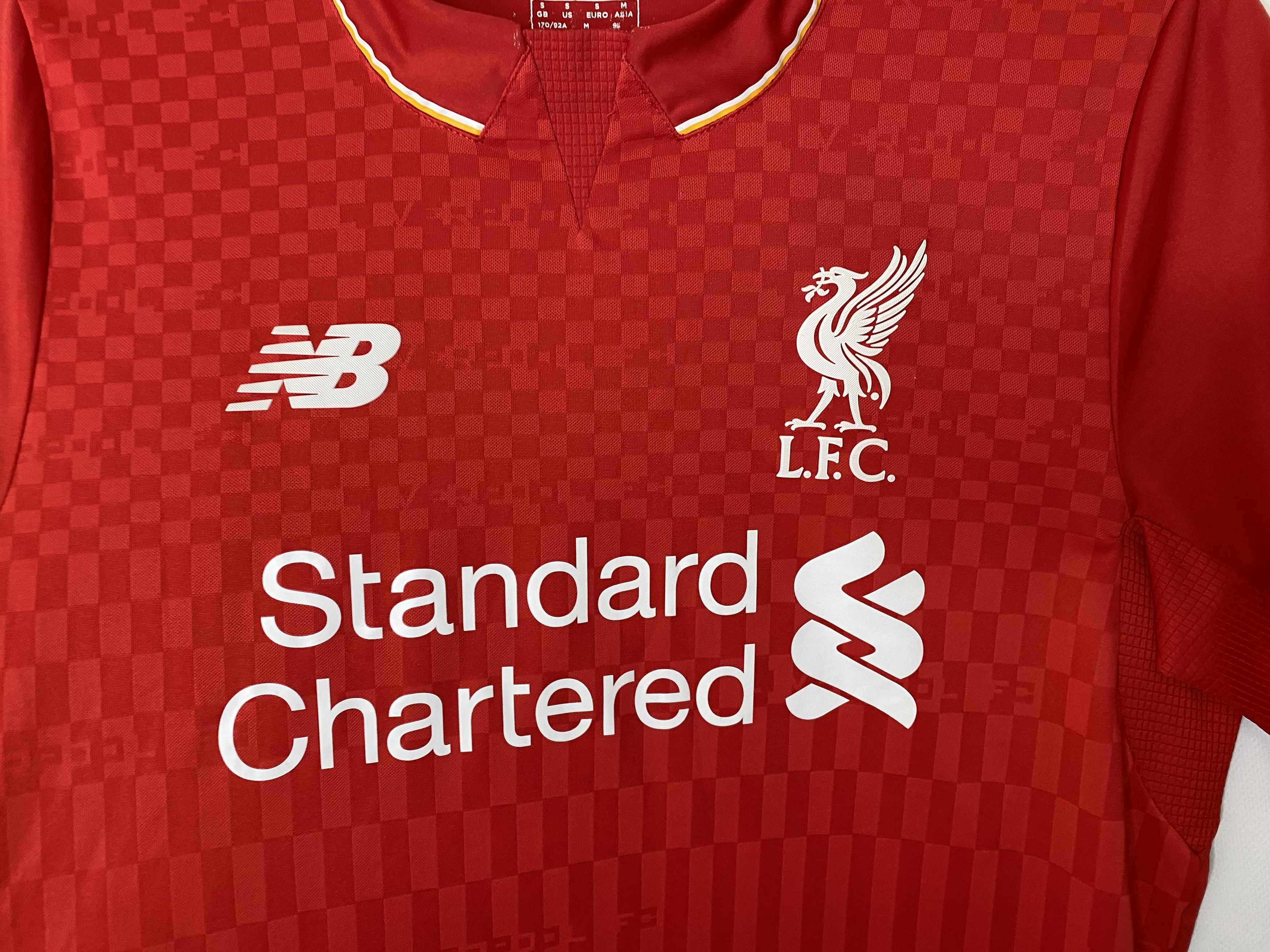 New Balance LIVERPOOL 2015 2016 HOME FOOTBALL SHIRT SOCCER JERSEY Size US S / EU 44-46 / 1 - 5 Thumbnail