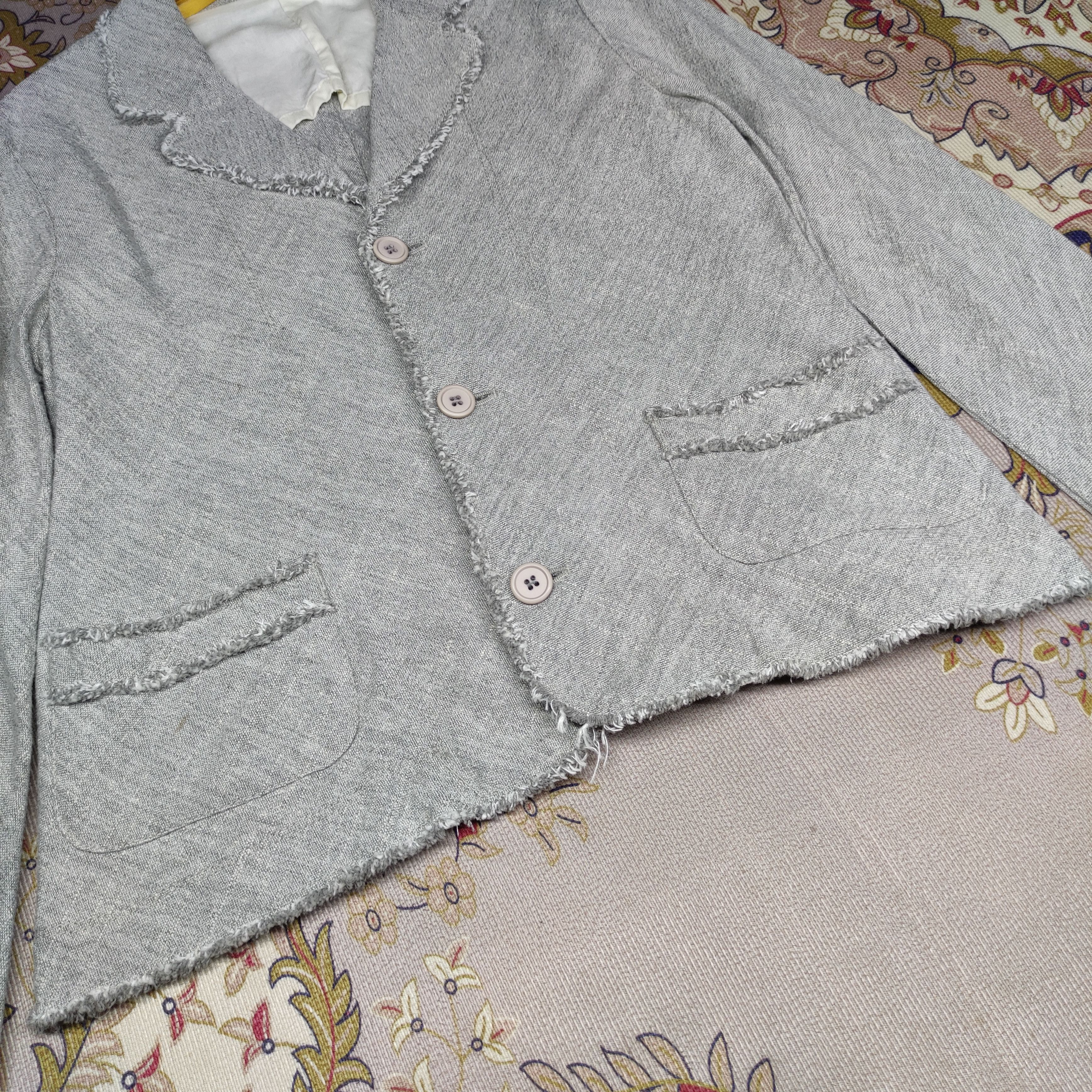 Issey Miyake a75 Plantation by Issey Miyake Distressed style jacket Size M / US 6-8 / IT 42-44 - 11 Thumbnail