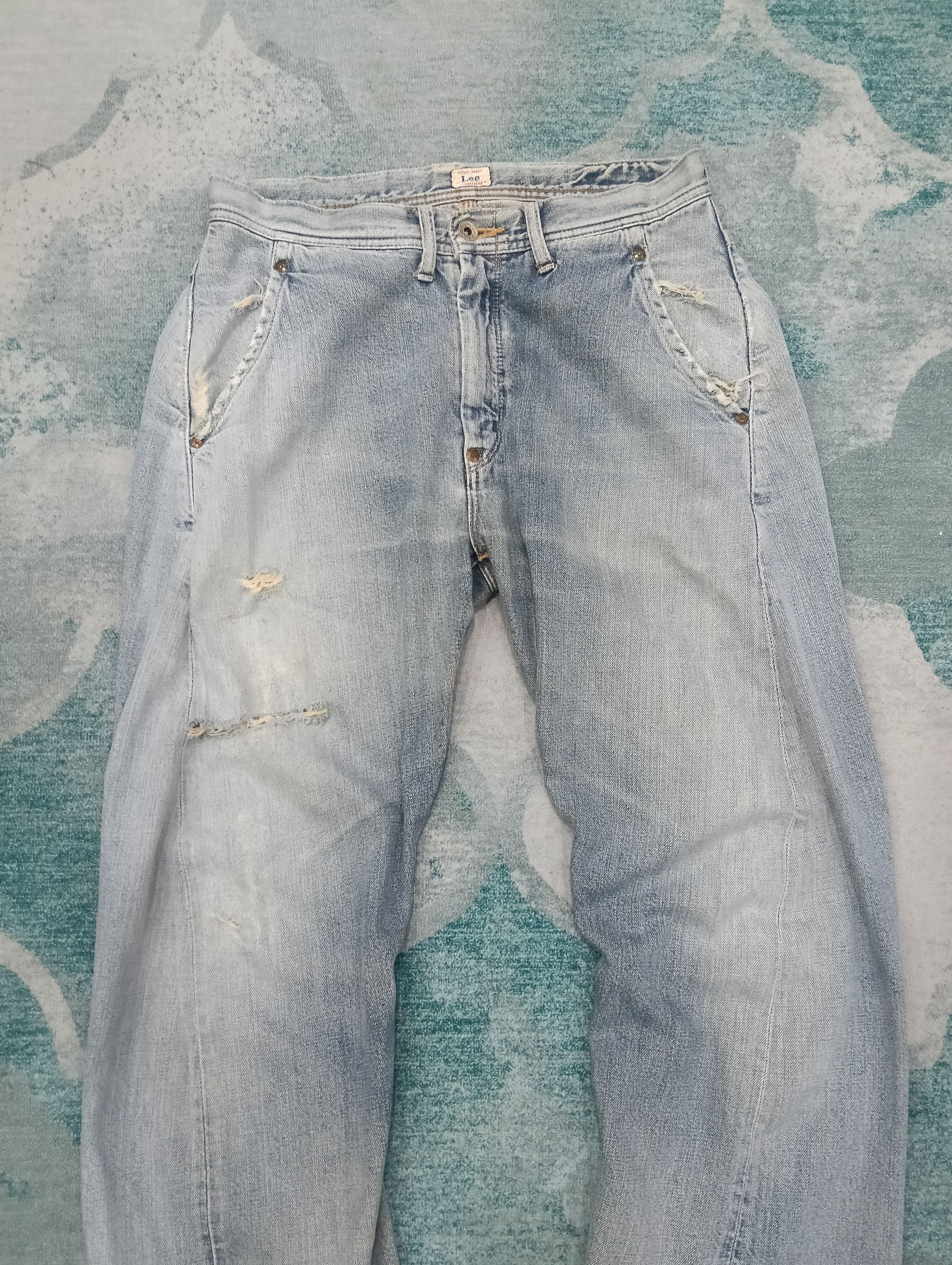 Lee × Levi's × Vintage Vintage Lee Repro Rare Model Leather Patch Size US 32 / EU 48 - 4 Thumbnail