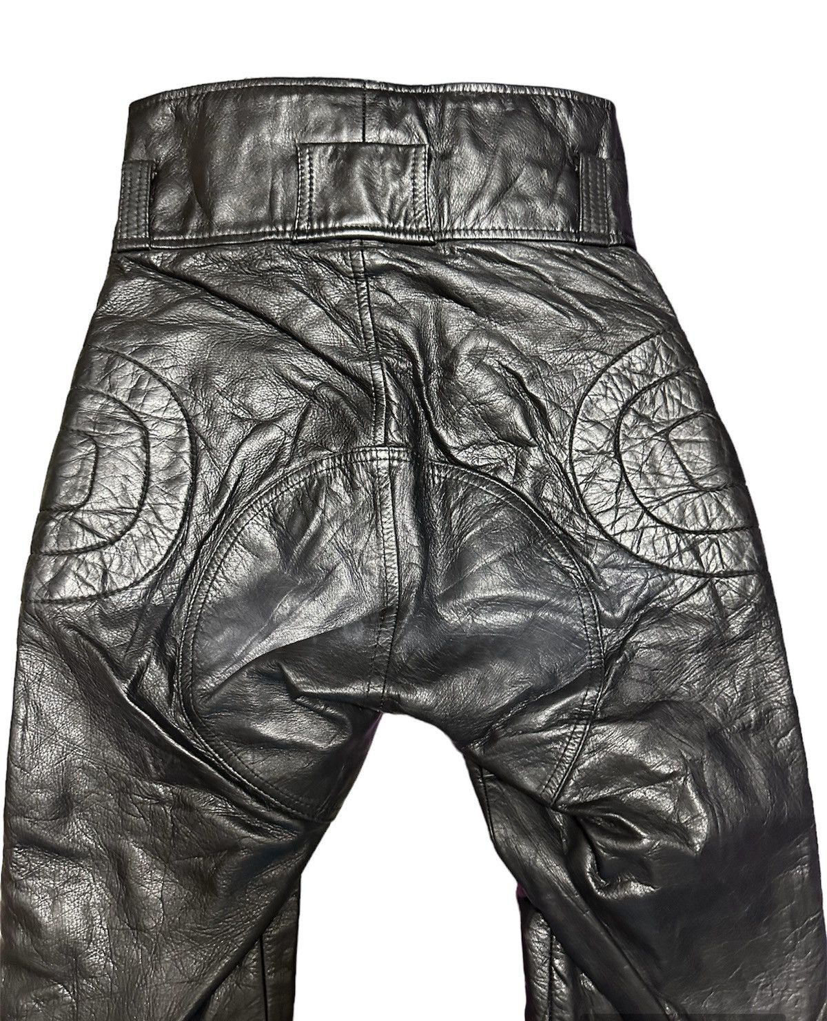 Japanese Brand Komine Leather biker pants Size US 28 / EU 44 - 5 Thumbnail