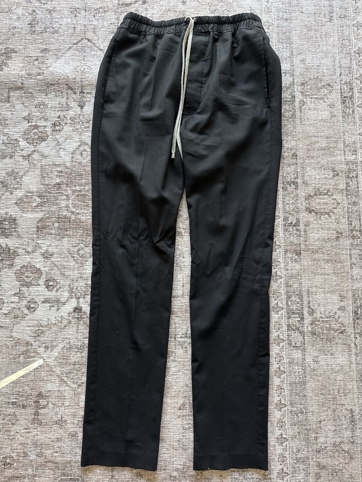 Rick Owens Rick Owens Wool Slim Trousers Size US 30 / EU 46 - 1 Thumbnail