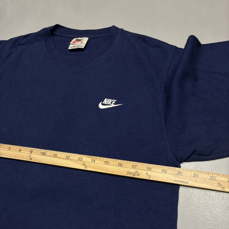 Nike 90s Nike Made in USA Embroidered Swoosh Long-Sleeve Tee Size US M / EU 48-50 / 2 - 9 Thumbnail