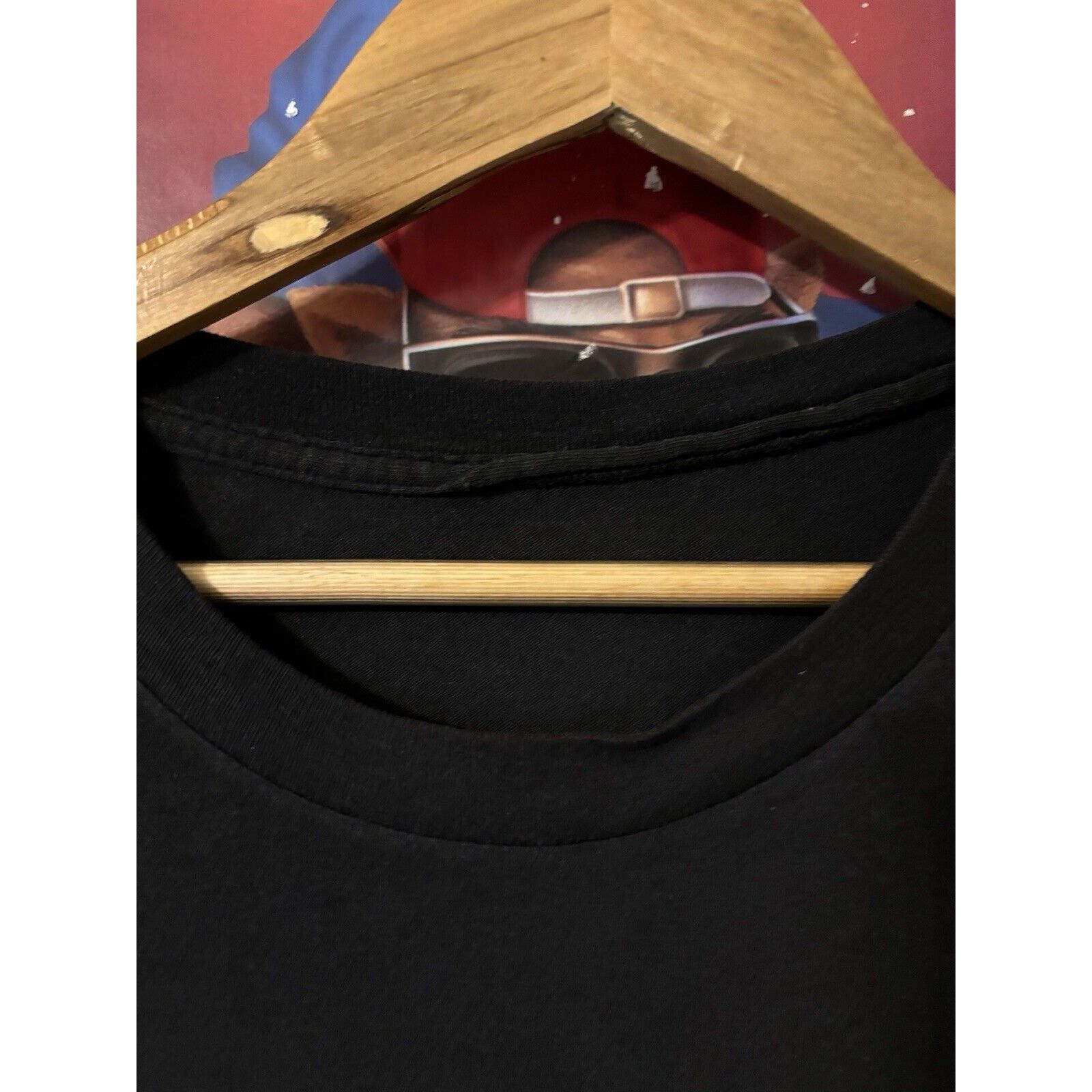 Other Vintage Faded Black Blank Shirt Size Unknown Brand Unknown Size US L / EU 52-54 / 3 - 3 Thumbnail