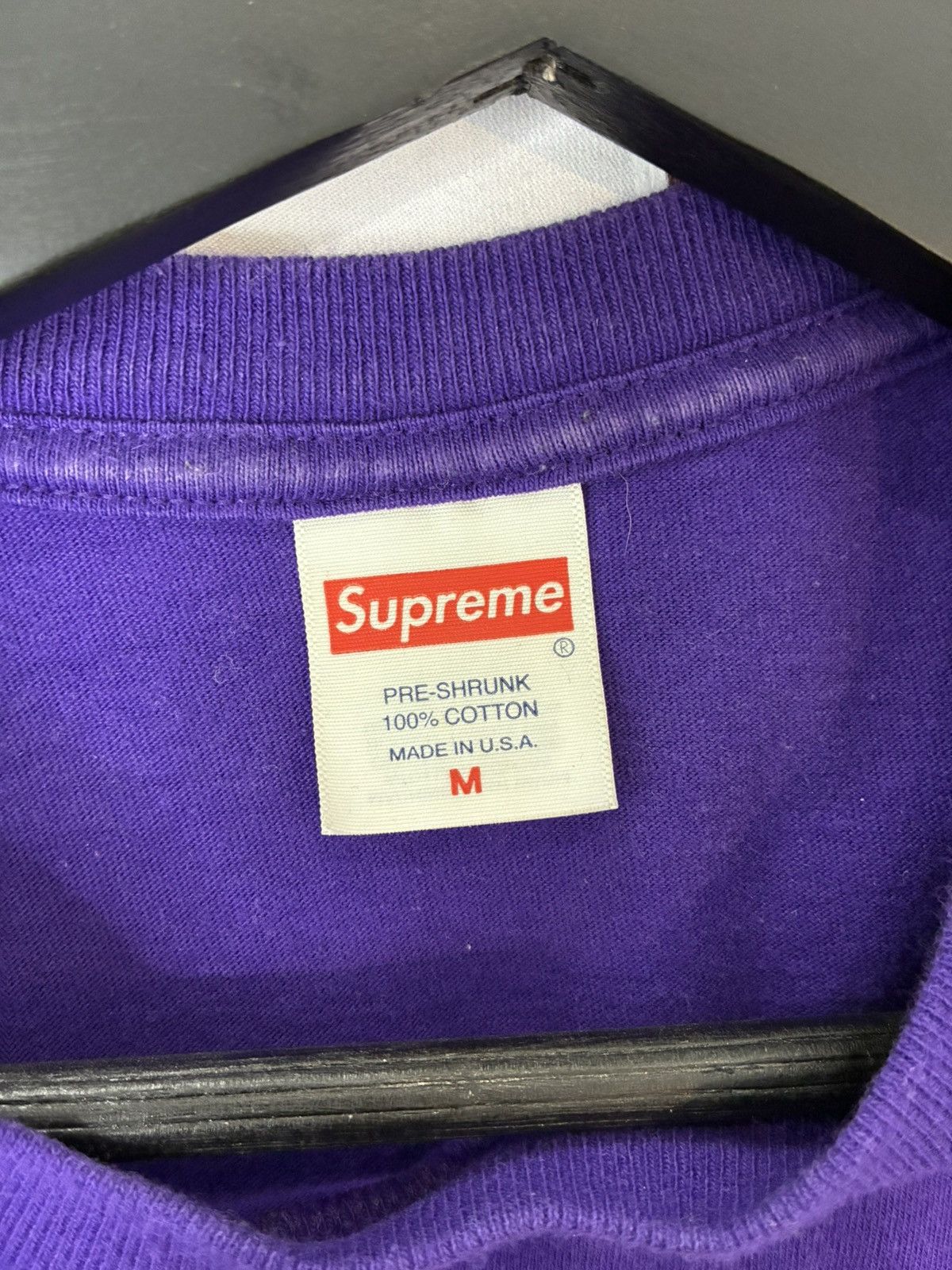 Supreme Supreme Freaking Out Tee Purple Size US M / EU 48-50 / 2 - 2 Thumbnail