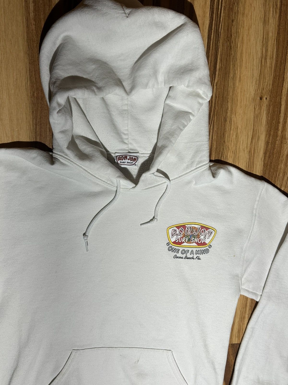 Ron Jon Surf Shop Ron Jon Surf Shop Hawaiian dancer White Hoodie Size US S / EU 44-46 / 1 - 4 Thumbnail