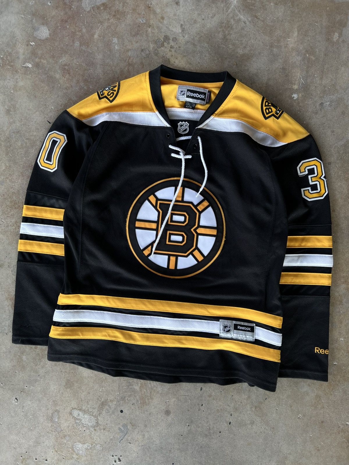NHL Vintage NHL Boston Bruins Hockey Jersey Size L / US 10 / IT 46 - 1 Thumbnail