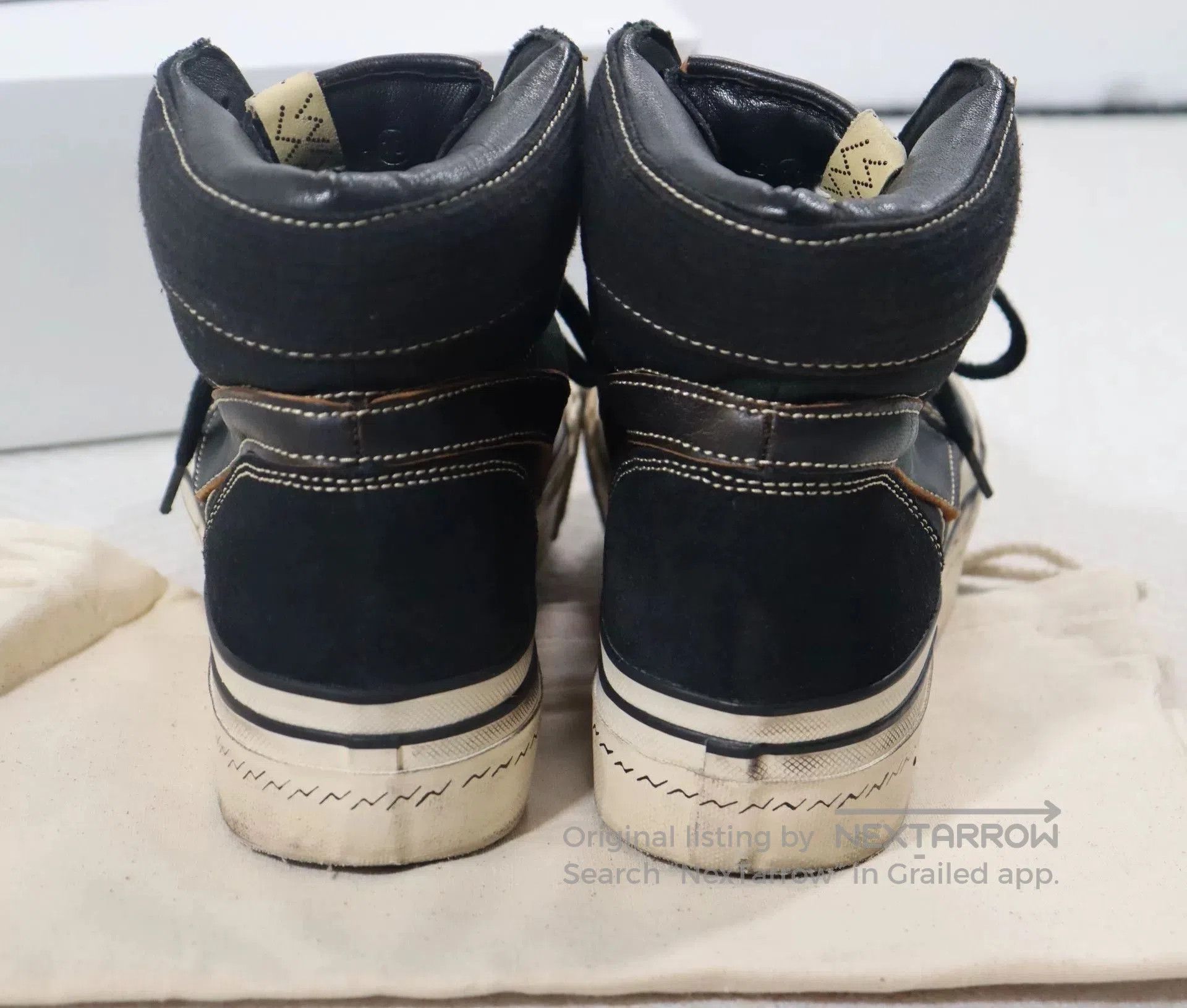 Visvim visvim zephyr hi black platform sneakers. Size US 10 / EU 43 - 6 Thumbnail