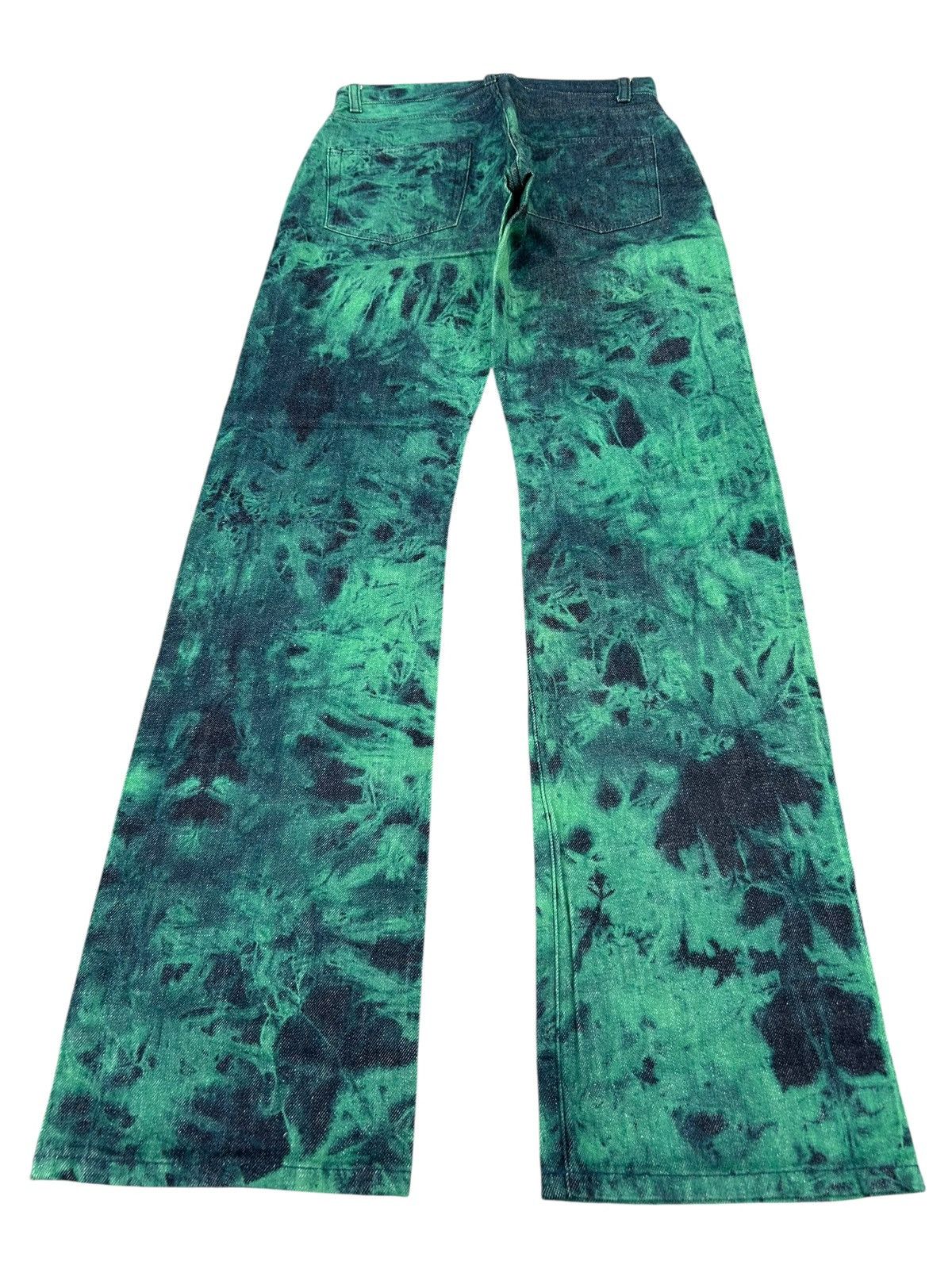 Kapital Vintage Japanese Brand Crespi Punk Bondage Denim Jeans ☠️🎌 Size US 27 - 2 Thumbnail