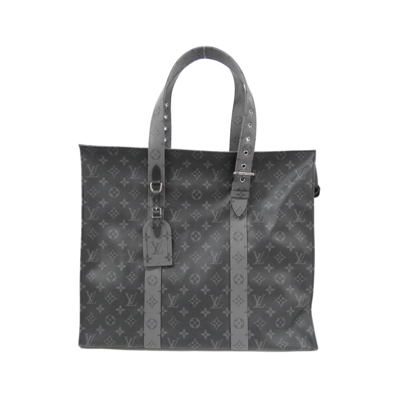 Louis Vuitton Louis Vuitton Louis Vuitton Monogram Eclipse Reverse Tote Bag Textile Tote Bag M45379 DUTY FREE for USA Size ONE SIZE - 1 Thumbnail
