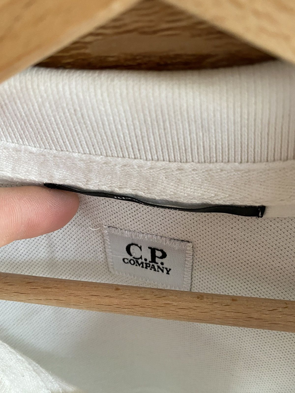 C.P. Company Cp company T-shirt polo white,XXL, Size US XXL / EU 58 / 5 - 4 Thumbnail