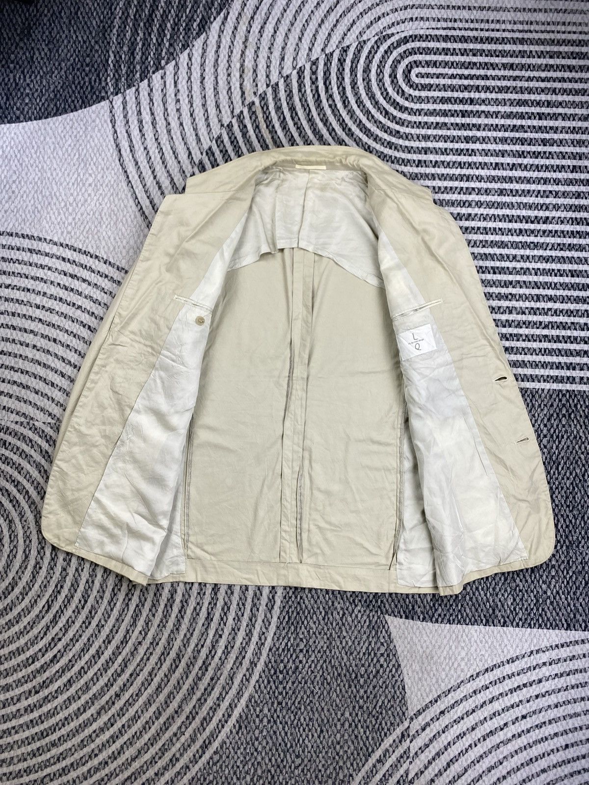Yohji Yamamoto Yohji Yamamoto LQ Y’s For Men Double Button Blazer Size US M / EU 48-50 / 2 - 7 Thumbnail