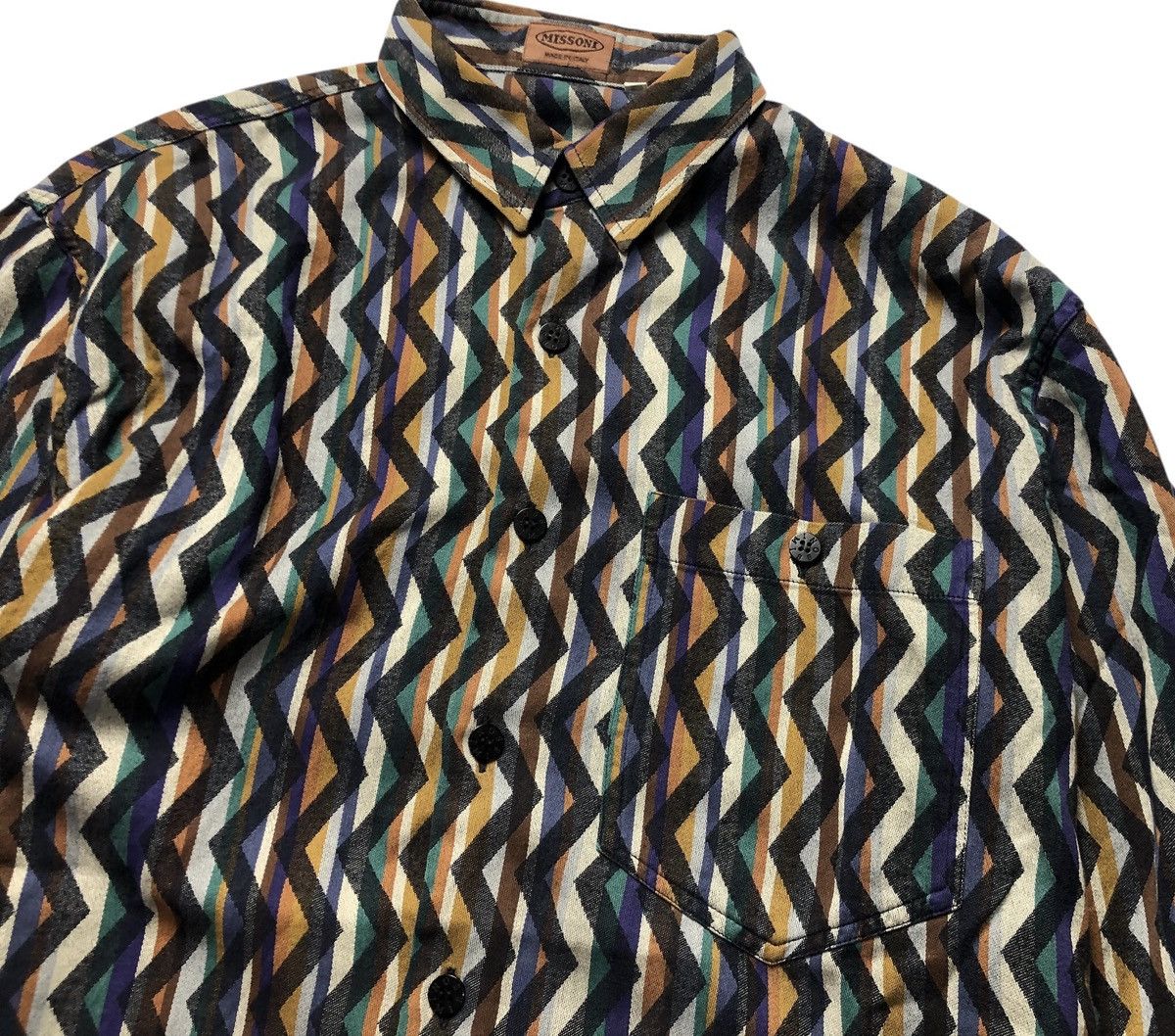 Missoni Missoni zig zag shirt Size US M / EU 48-50 / 2 - 4 Thumbnail