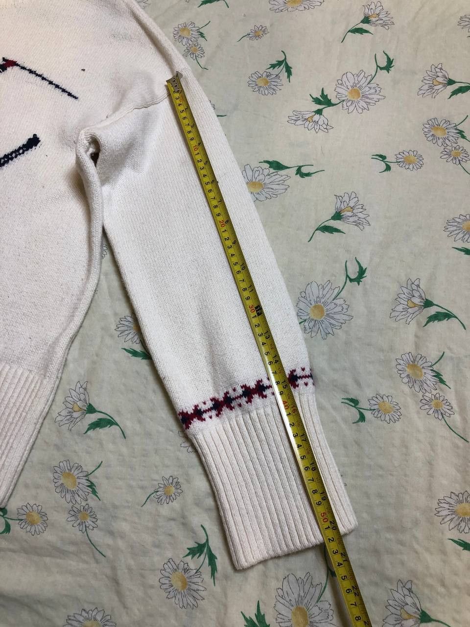 Vintage Joules Abigail Cream Ski Intarsia High Neck Jumper Size L / US 10 / IT 46 - 8 Thumbnail