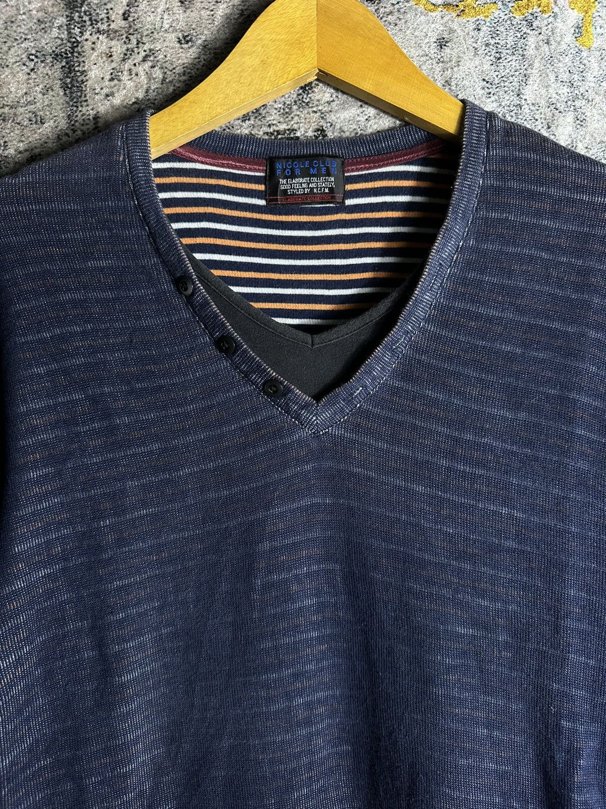 Le Grande Bleu (L.G.B.) DOUBLE LAYER NICOLE CLUB FOR MEN IF SIX WAS NINE LGB STYLE Size US M / EU 48-50 / 2 - 3 Thumbnail