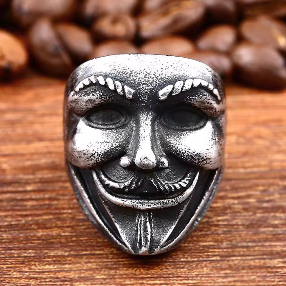 Other Clown Mask Ring Size ONE SIZE - 1 Thumbnail