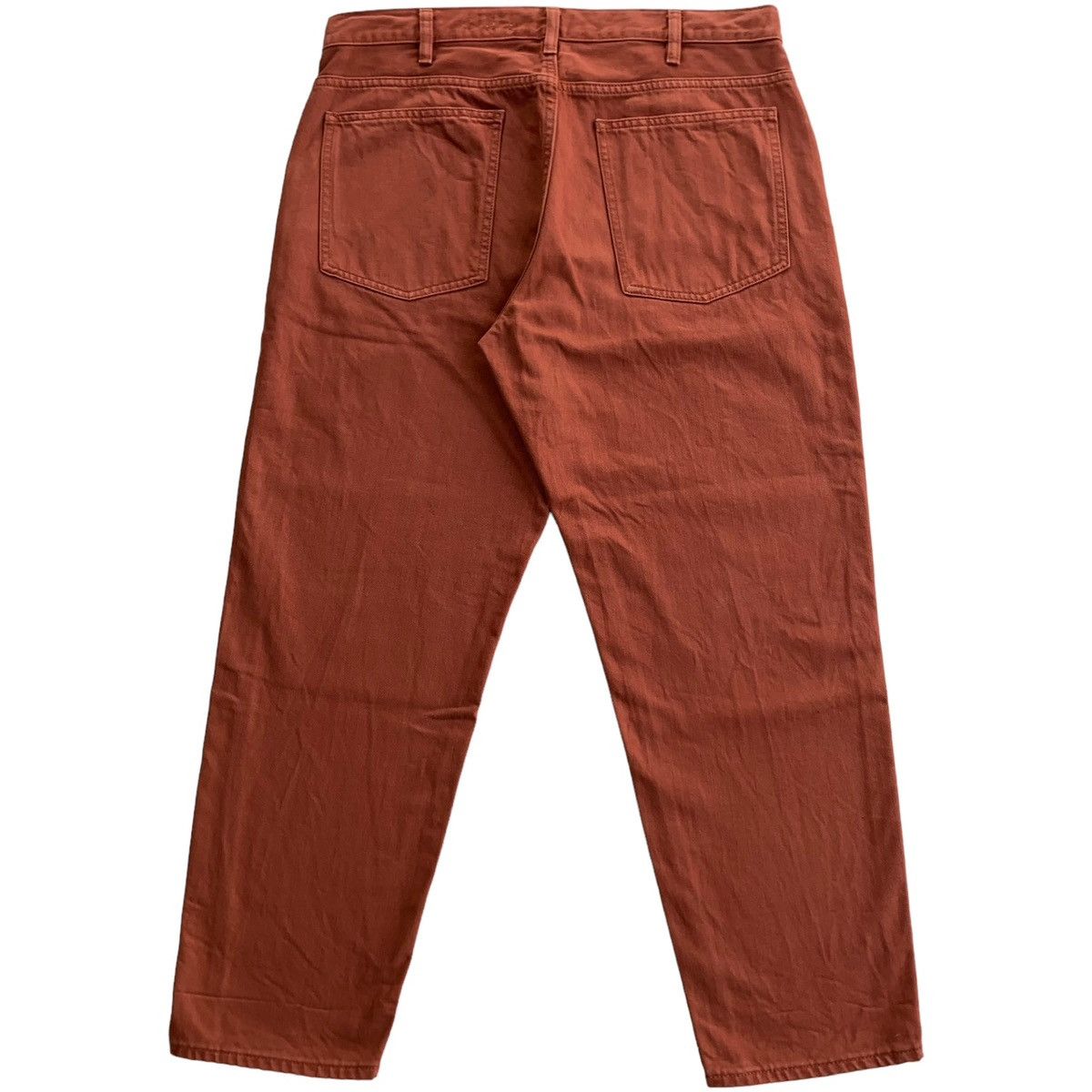 Christophe Lemaire × Lemaire × Uniqlo Lemaire Brick Red Uniqlo U Baggy Tappered Jeans Size US 34 / EU 50 - 3 Thumbnail