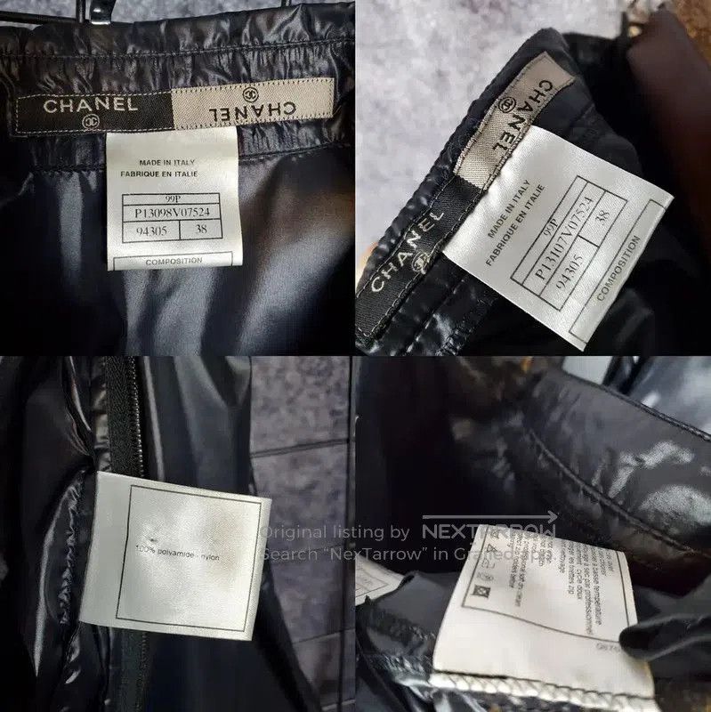 Chanel Chanel Black Nylon Women's Top . Size M / US 6-8 / IT 42-44 - 9 Thumbnail