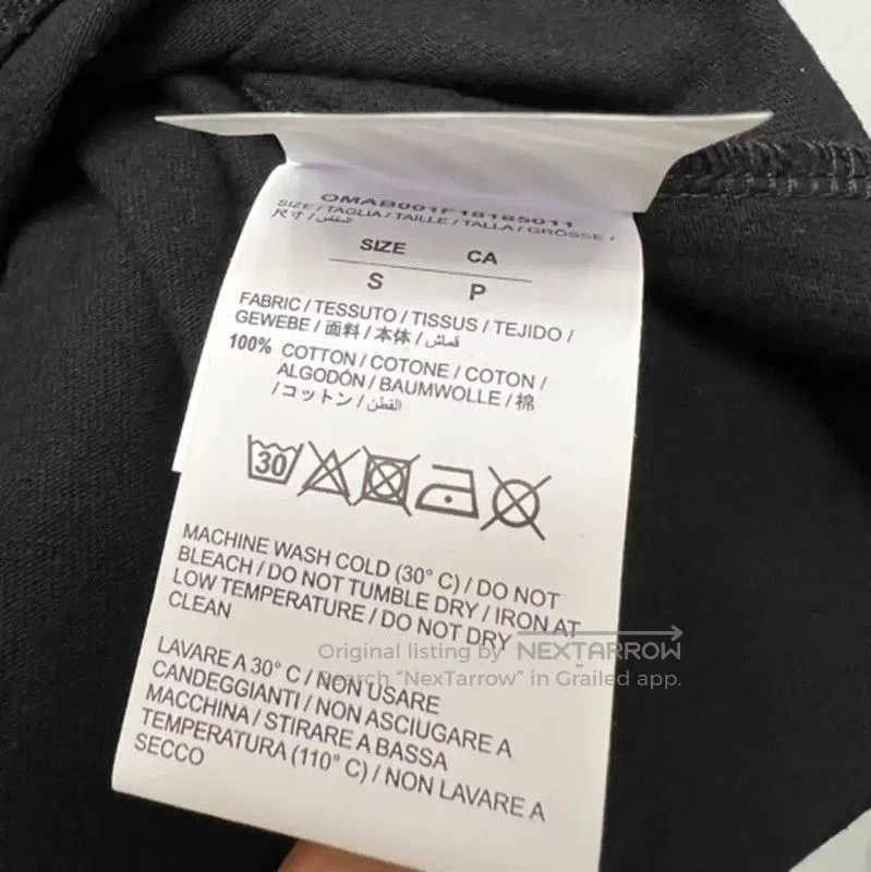 Off-White Off-White Black Long Sleeve Men's Top . Size US S / EU 44-46 / 1 - 5 Thumbnail