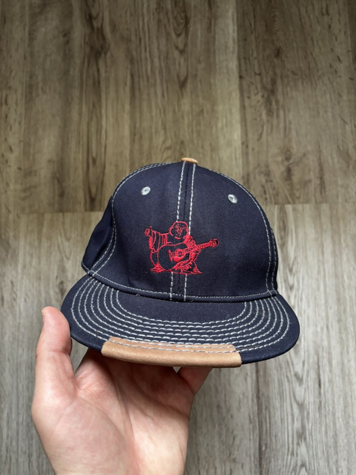 TRUE RELIGION BRAND JEANS WORLD TOUR BUDDHA SNAPBACK CAP