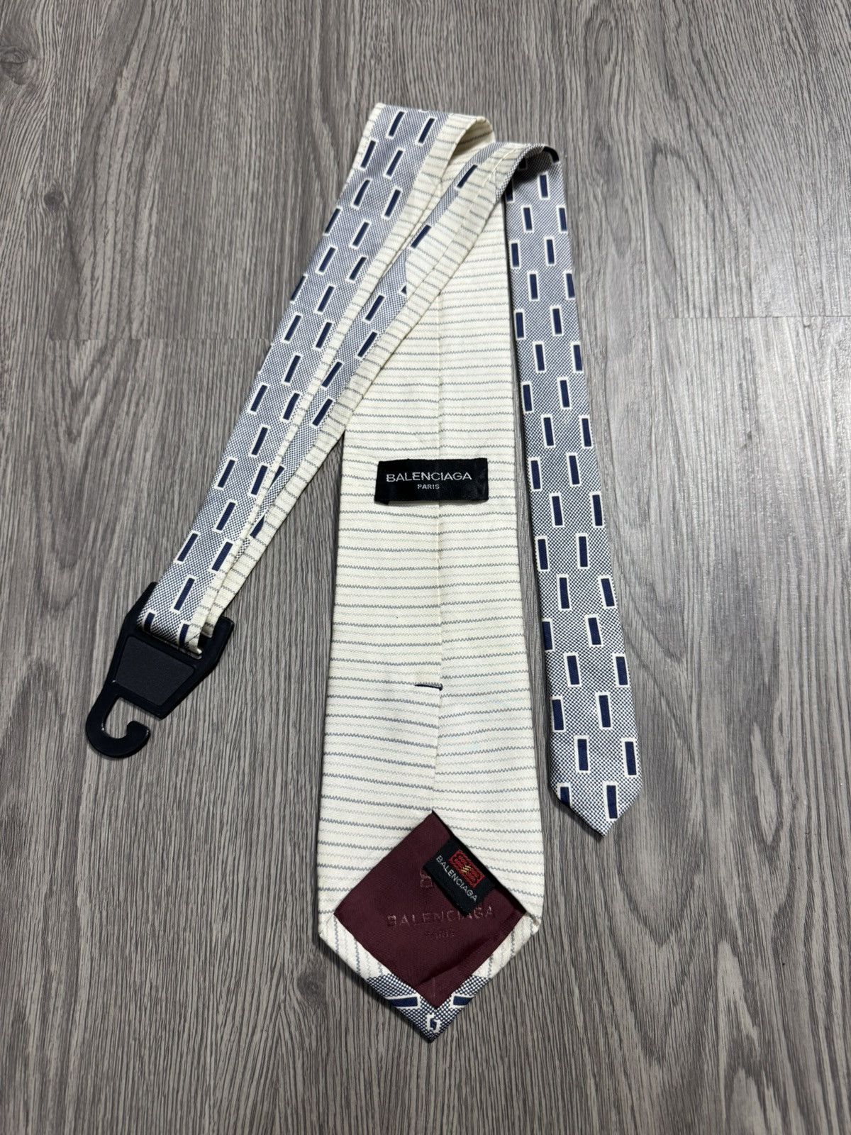 Balenciaga Balenciaga Vintage Silk Tie Size ONE SIZE - 1 Thumbnail
