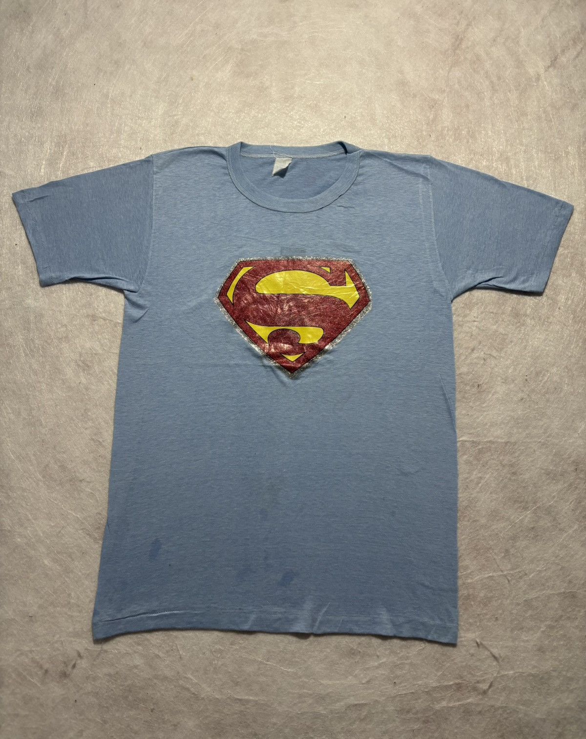 Vintage Vintage 70’s Superman Iron On Tshirt Size US S / EU 44-46 / 1 - 1 Thumbnail