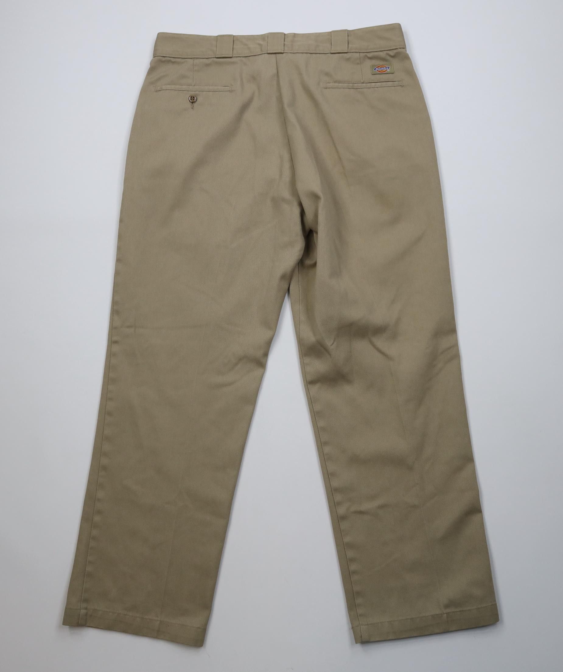 Dickies Vintage Y2K Dickies Wide Leg Workwear Pants Beige Workwear Size US 36 / EU 52 - 7 Thumbnail