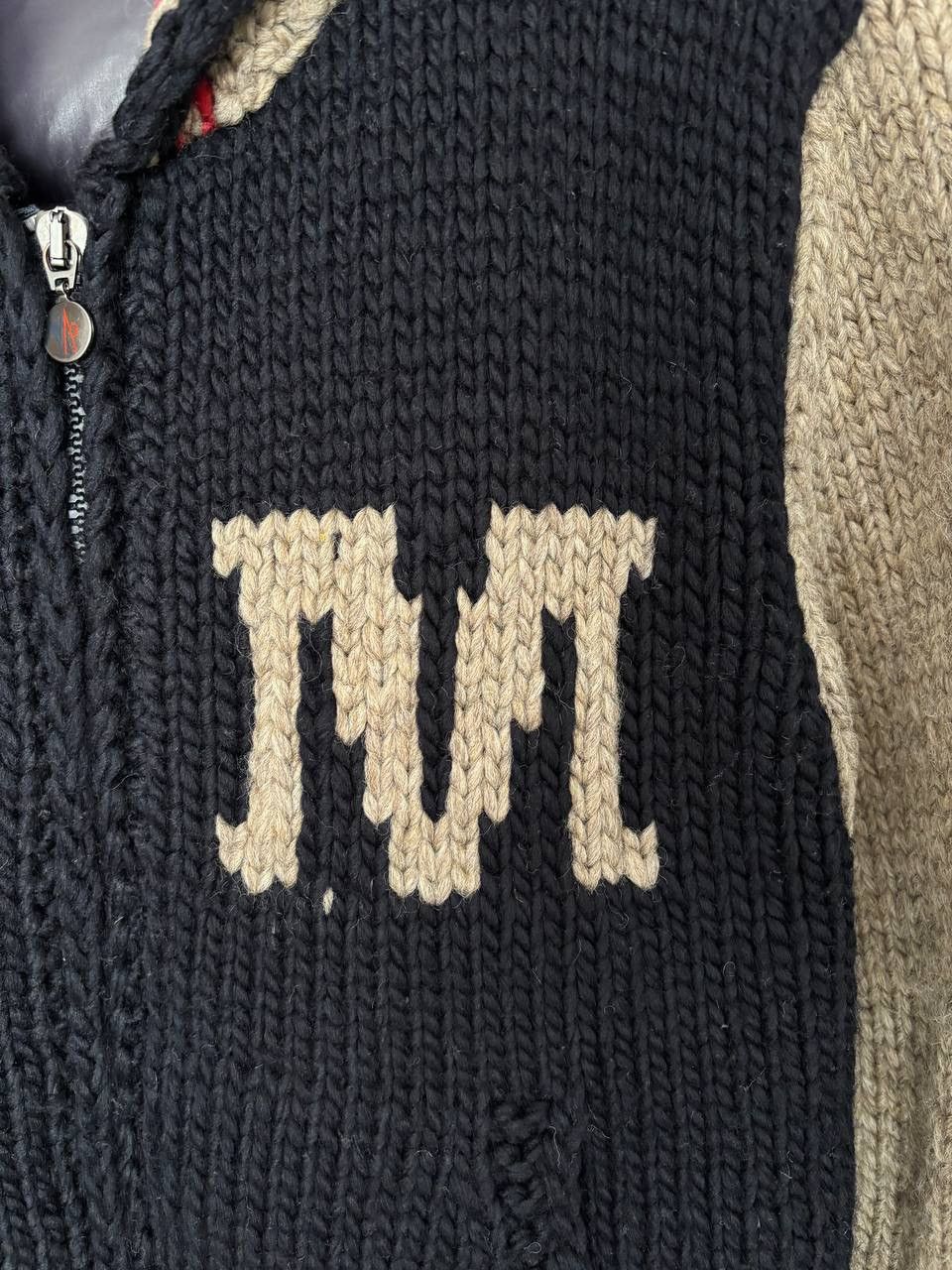 Moncler Vintage Moncler Wool Down Jacket Size US XL / EU 56 / 4 - 4 Thumbnail