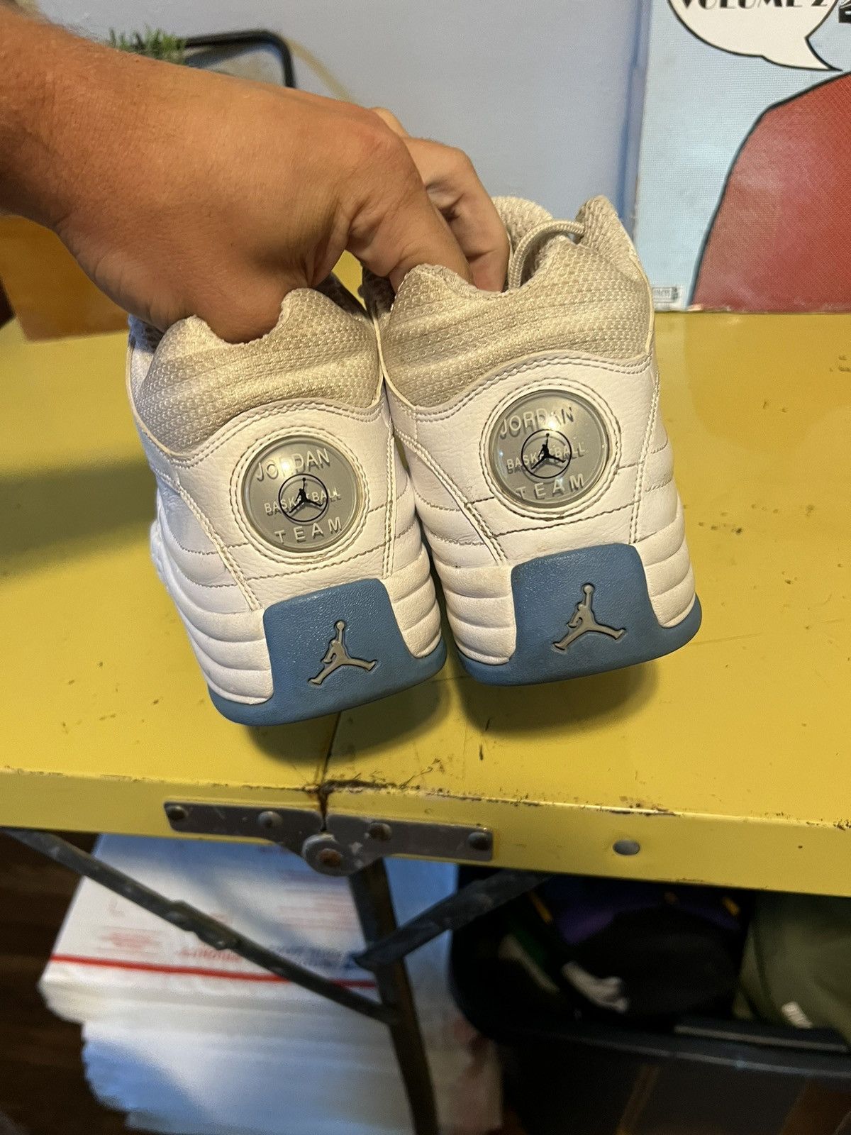 Jordan Brand × Nike Nike Air Jordan Jumpman Team 1 White University Blue UNC Size US 8 / EU 41 - 6 Thumbnail