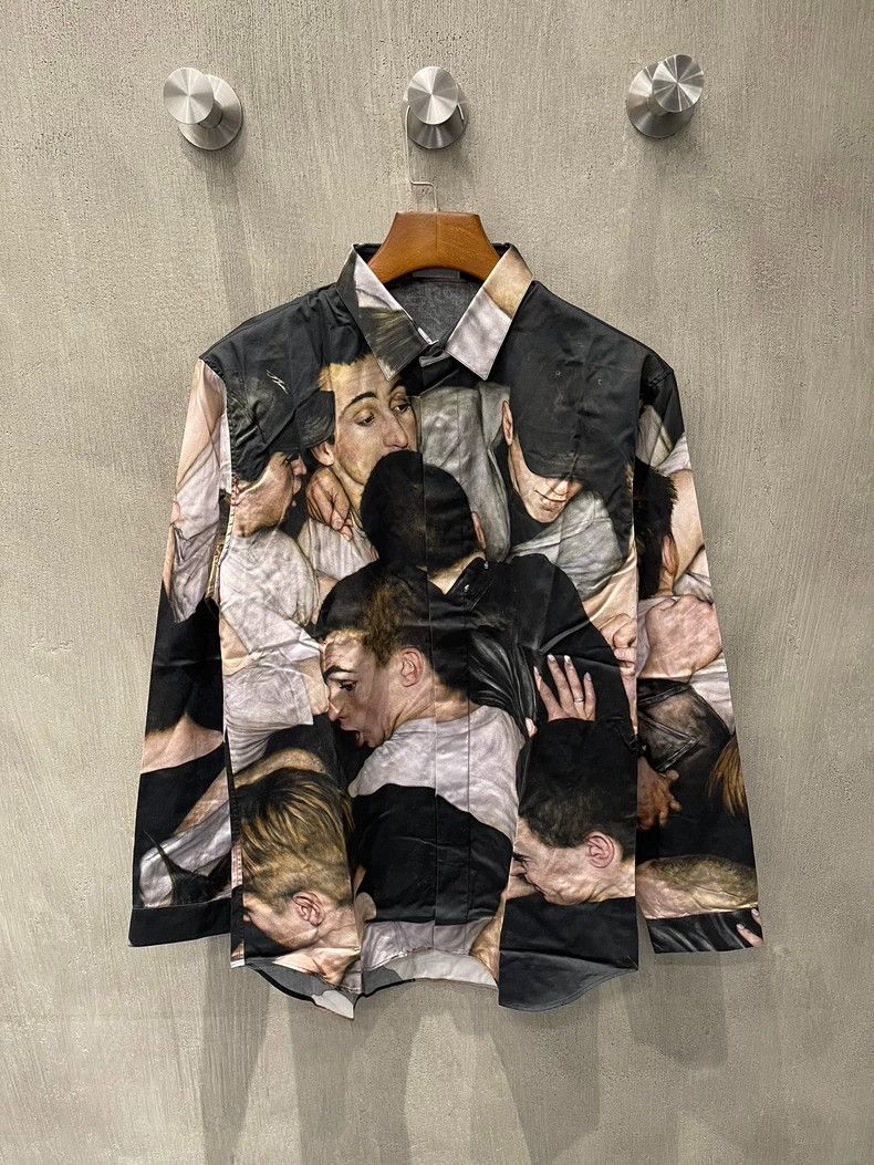 Dior Dior Oil Portrait Shirt 2501-Nextarrow Size US XXS / EU 40 - 1 Thumbnail
