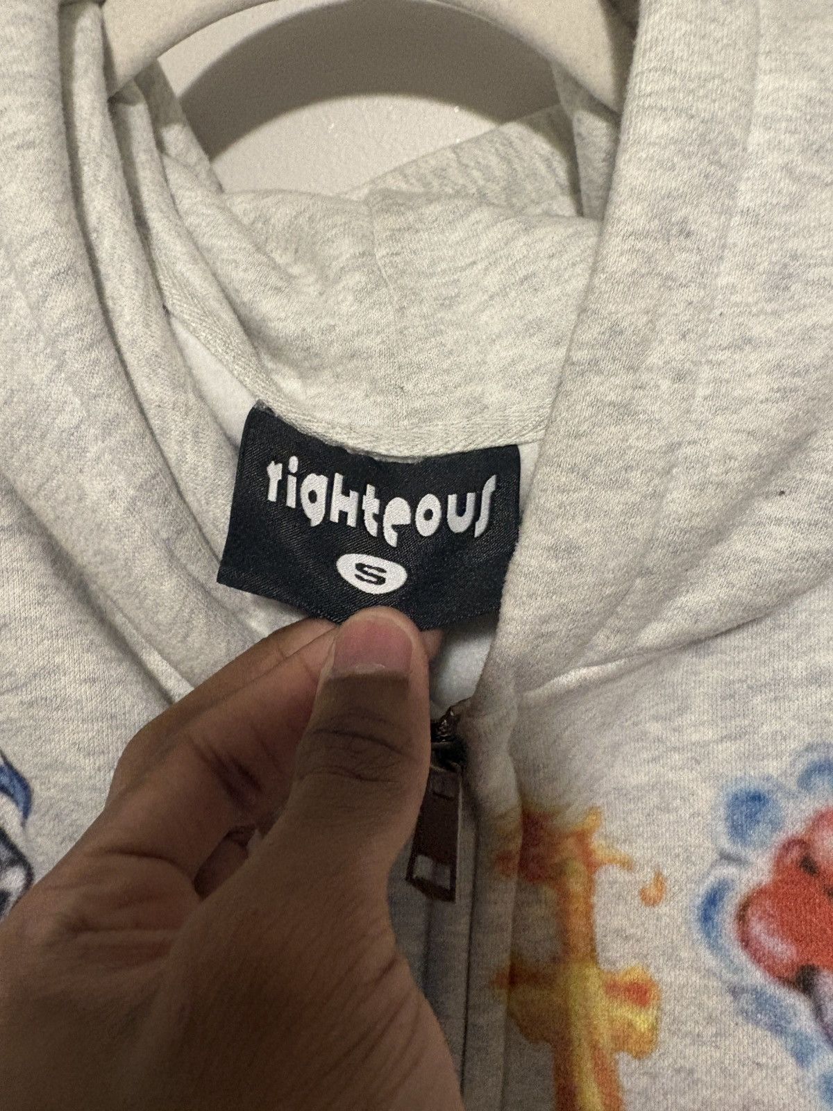 Other righteous grey hoodie Size US S / EU 44-46 / 1 - 4 Thumbnail