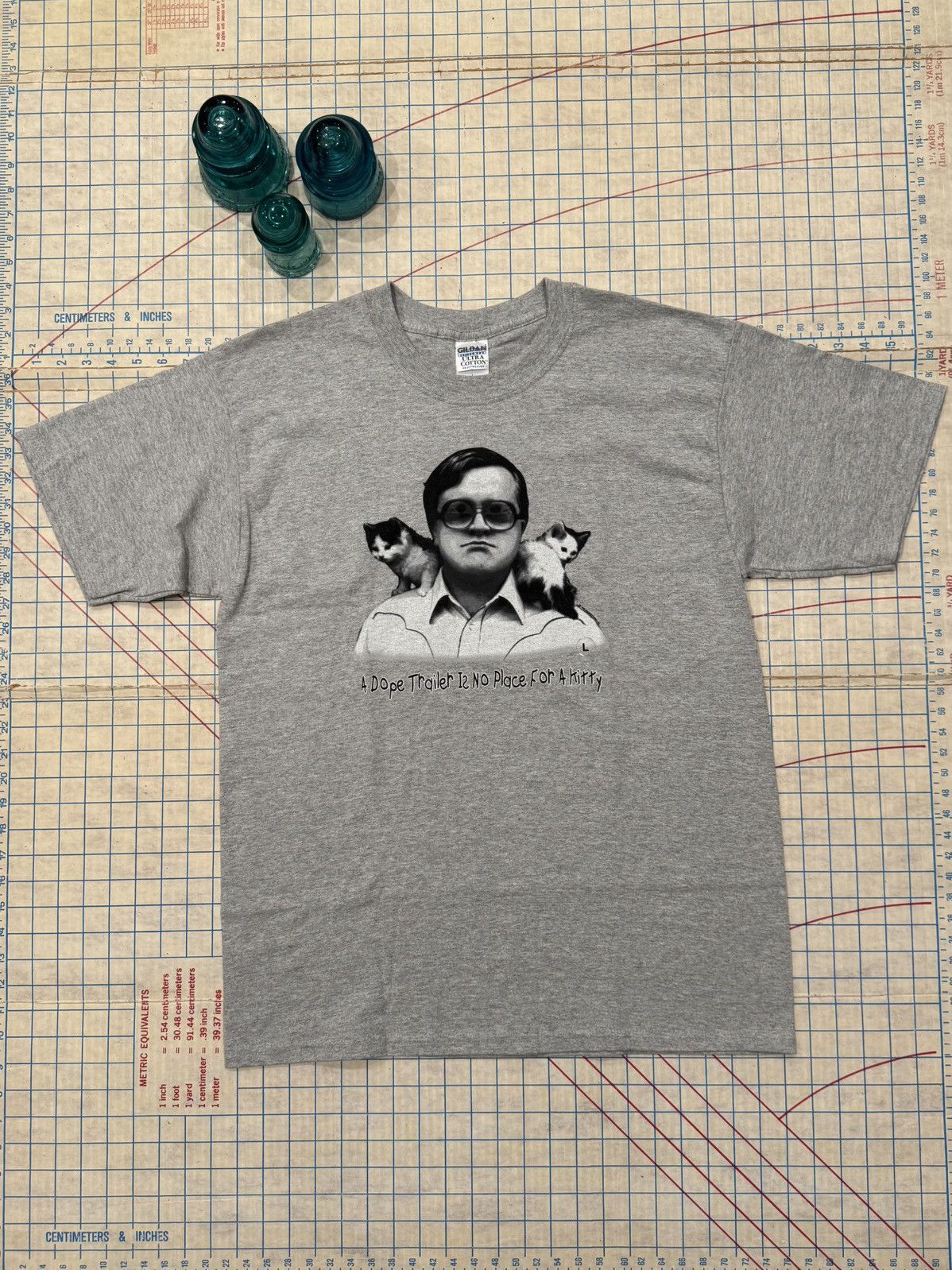 Vintage Vintage Trailer Park Boys Bubbles A Dope Trailer Tee Gray L Size US L / EU 52-54 / 3 - 1 Thumbnail