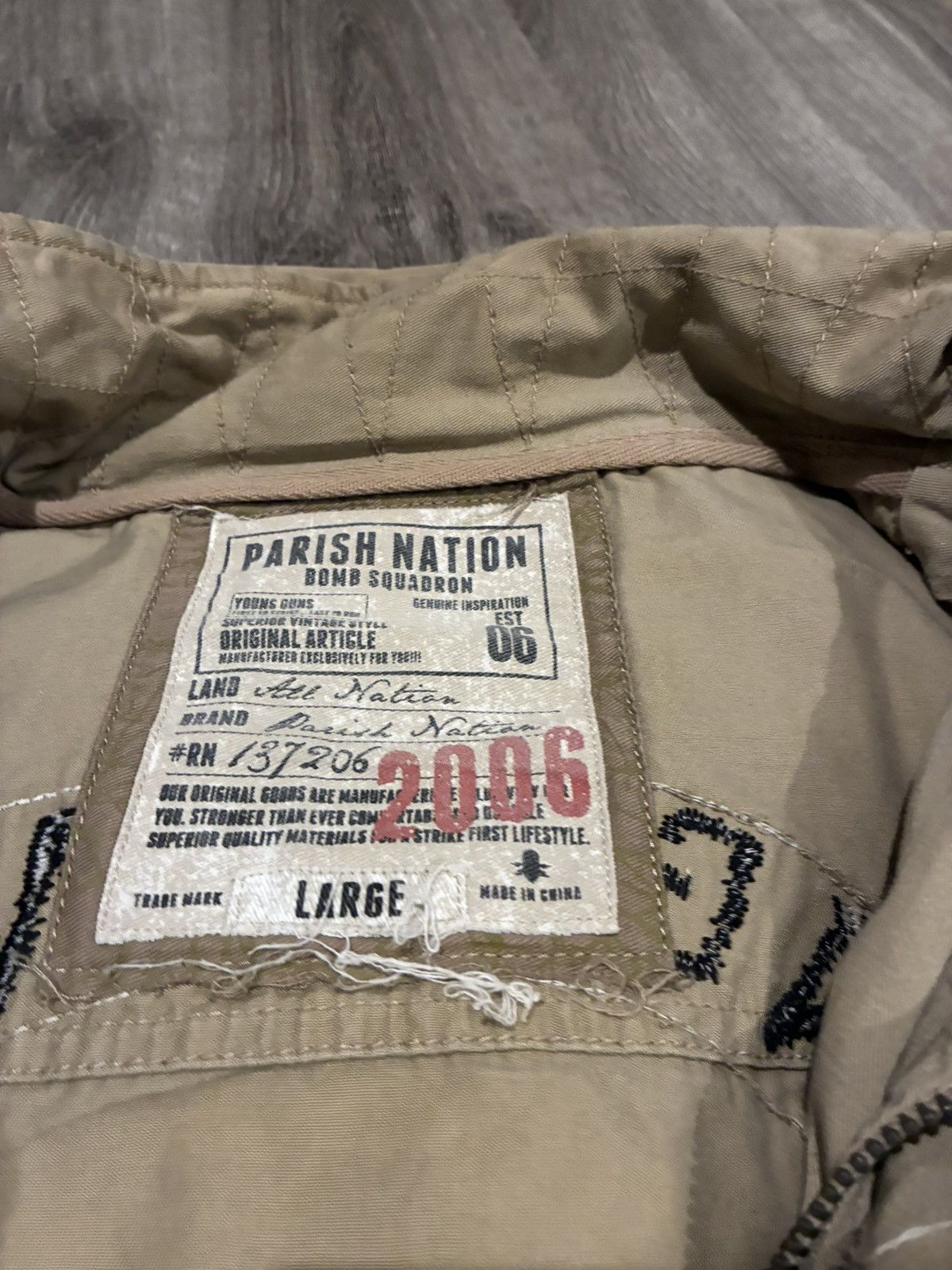 Parish Nation Hooded Bomber Size US L / EU 52-54 / 3 - 3 Thumbnail