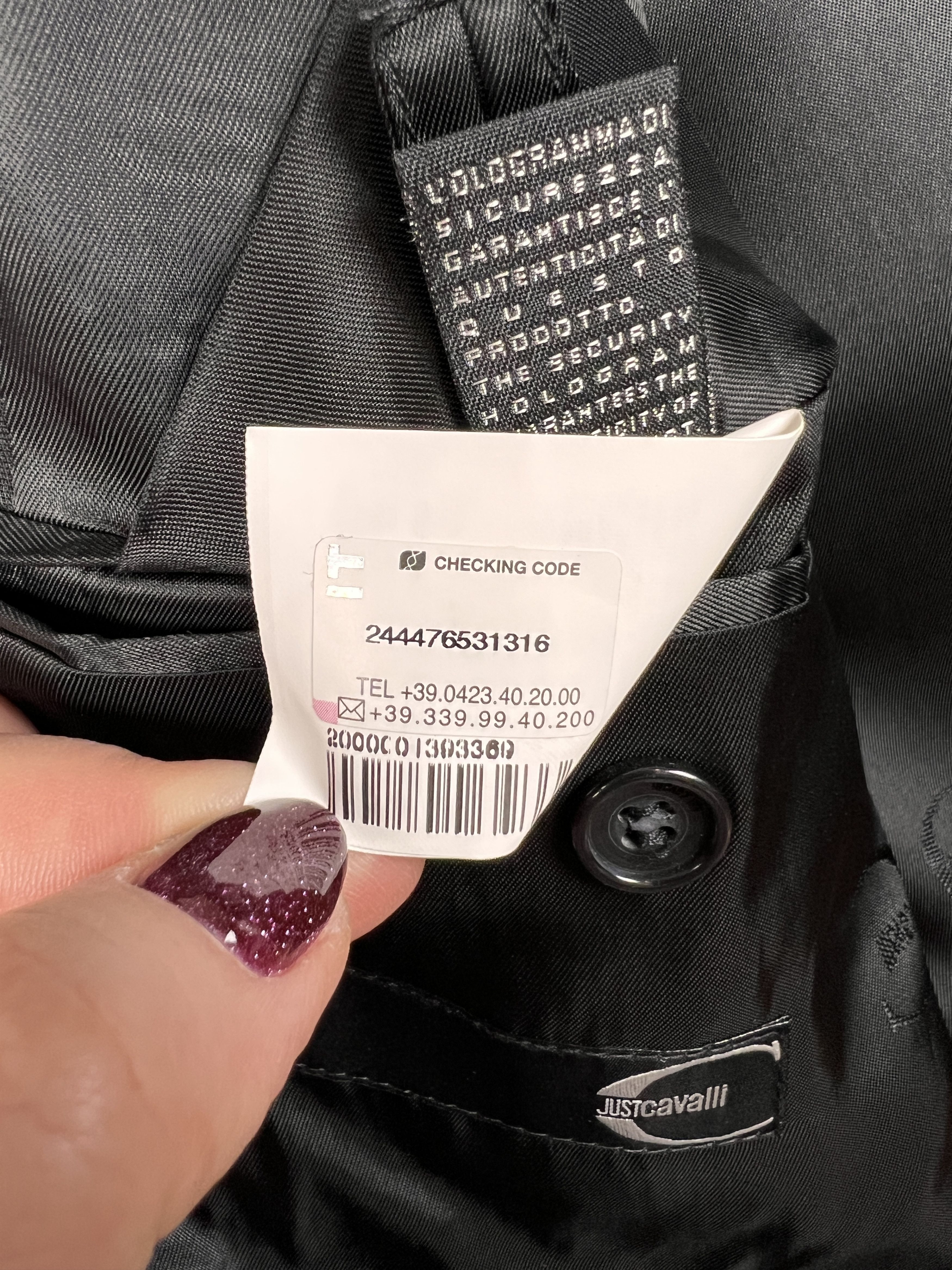 Just Cavalli Just Cavalli Men’s Blazer Jacket, size 44 Size 44R - 14 Thumbnail