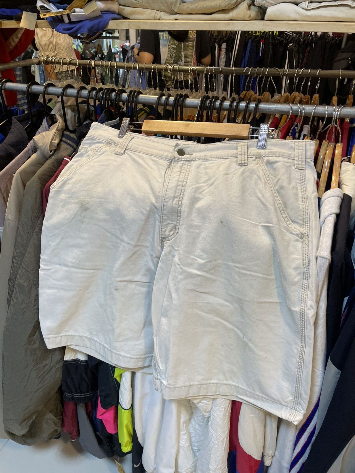 Carhartt Vintage Carhartt Carpenter Shorts Size US 38 / EU 54 - 2 Thumbnail