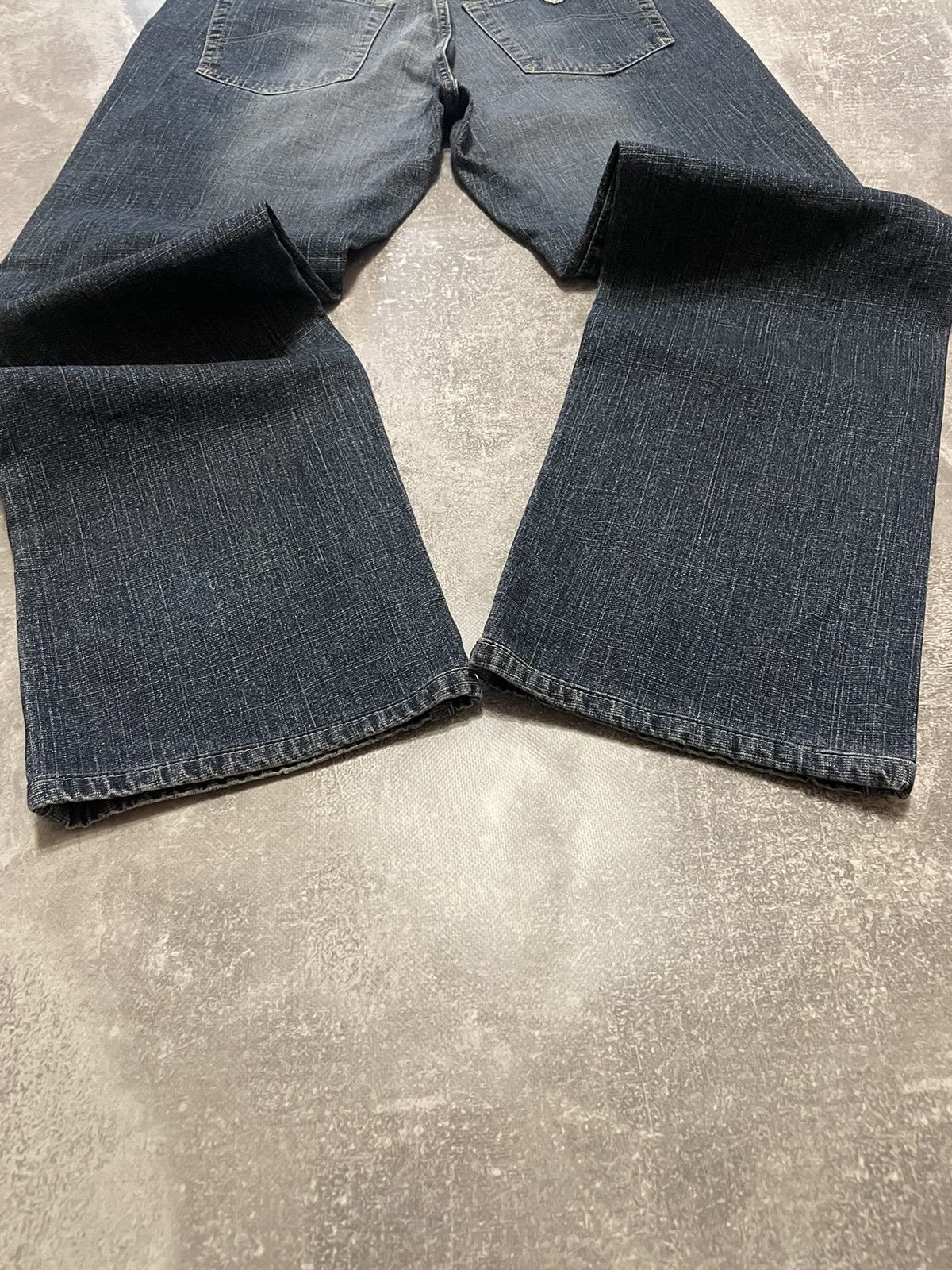 Armani Vintage Armani Jeans Metal Logo Distressed Denim Jeans Size US 34 / EU 50 - 5 Thumbnail