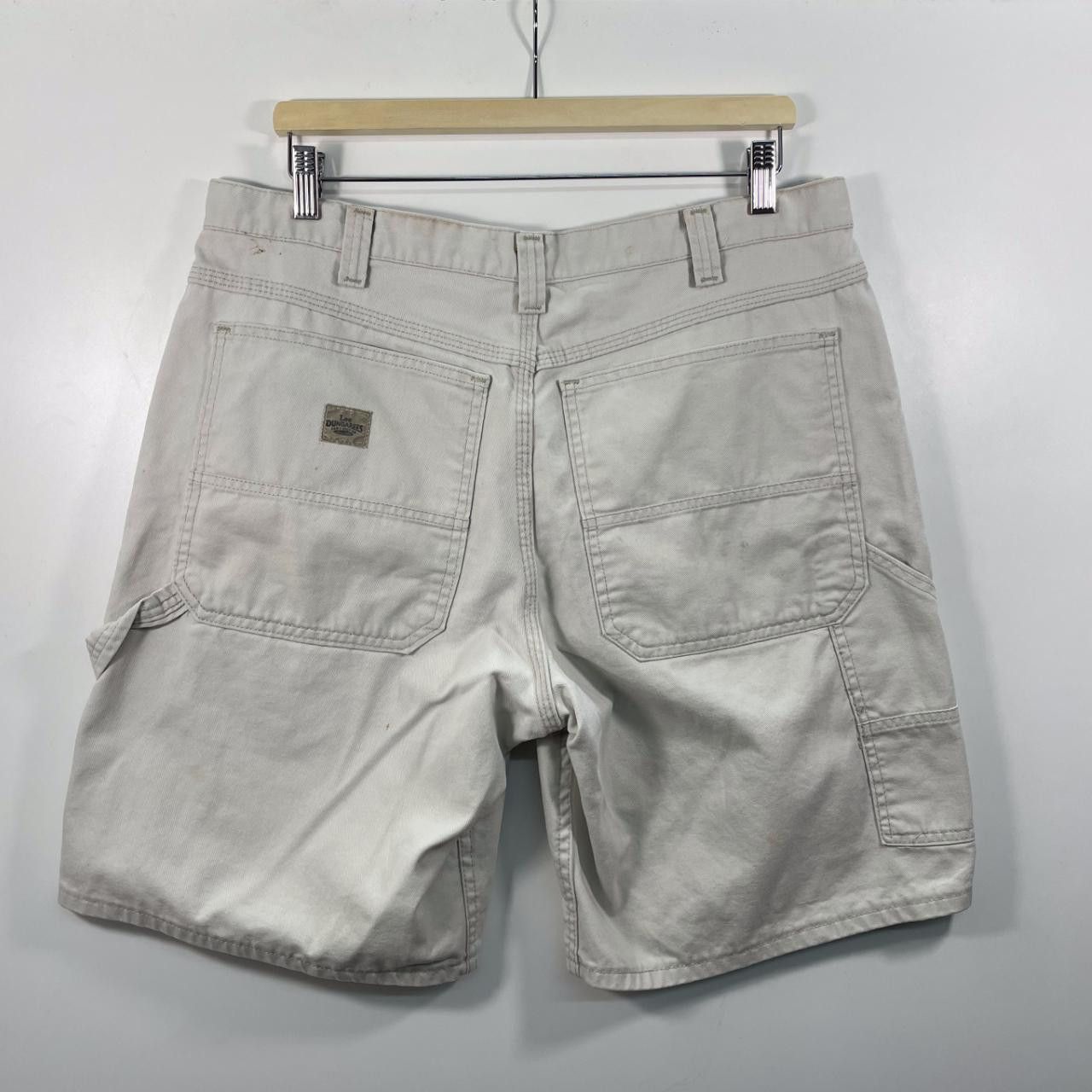 Lee Lee White Denim Shorts All Size US 36 / EU 52 - 3 Thumbnail