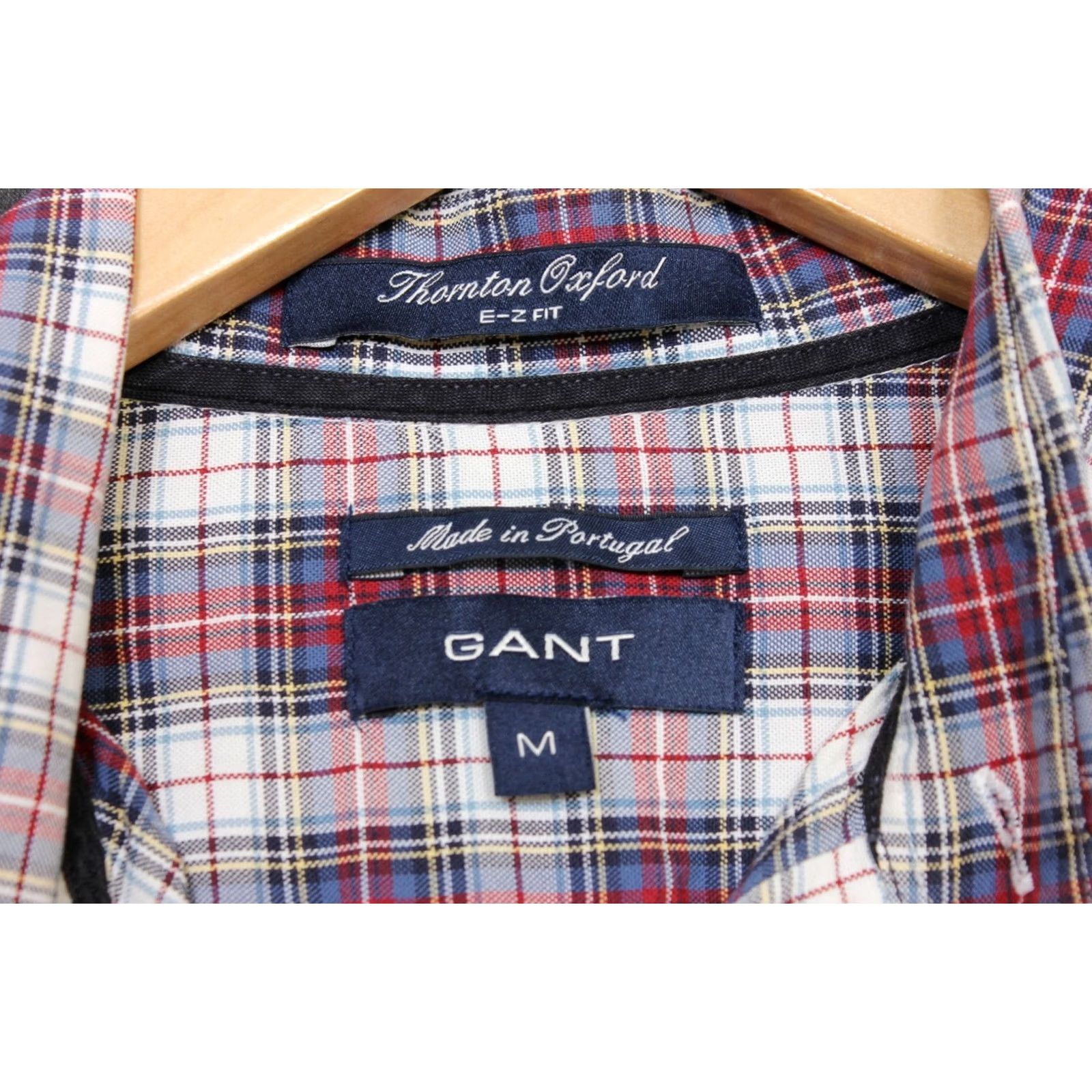 Gant GANT THORNTON OXFORD E-Z Fit Check Plaid Casual Shirt Long Sleeve Men M Size US M / EU 48-50 / 2 - 7 Thumbnail